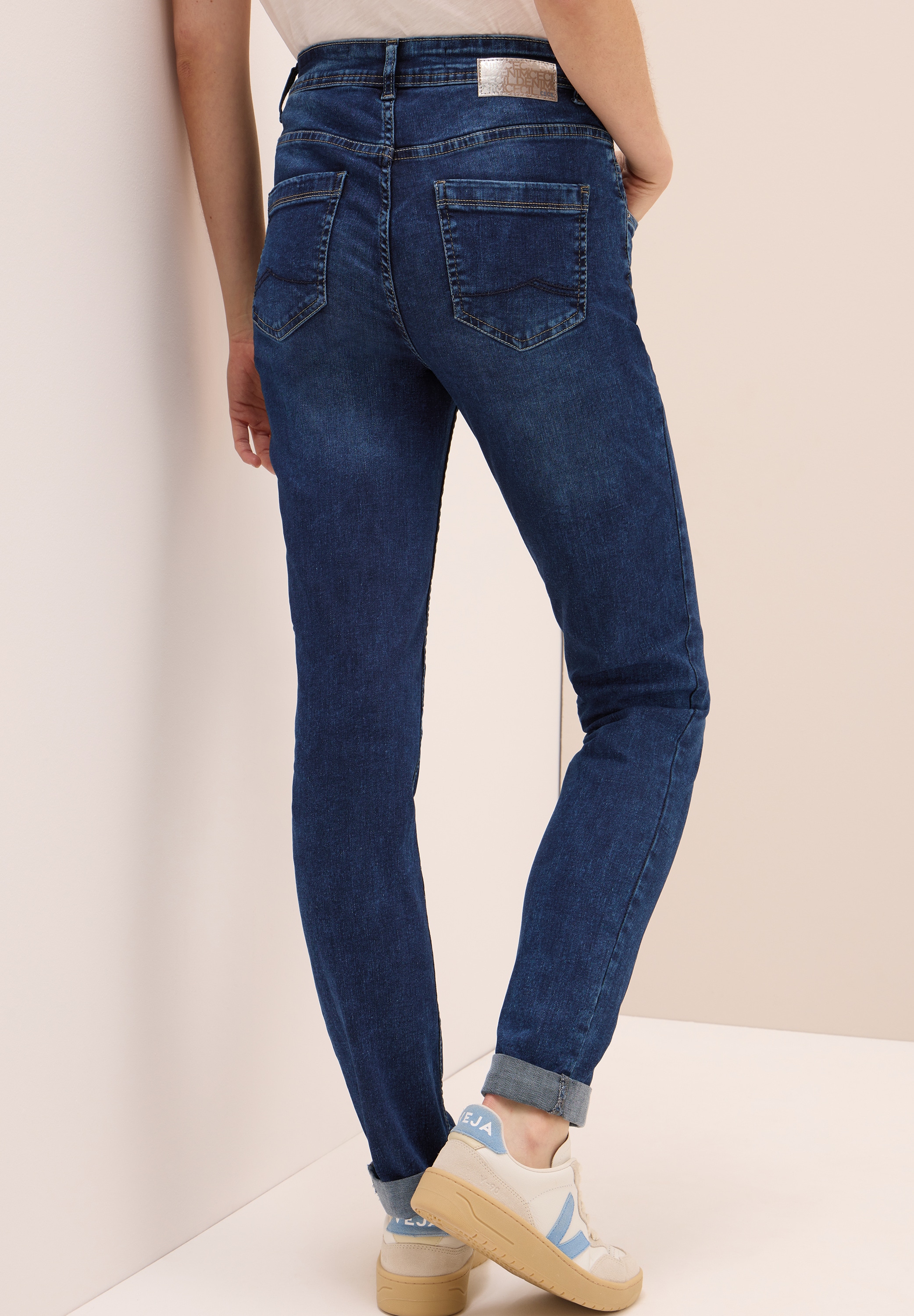 Cecil Slim-fit-Jeans, High Waist günstig online kaufen