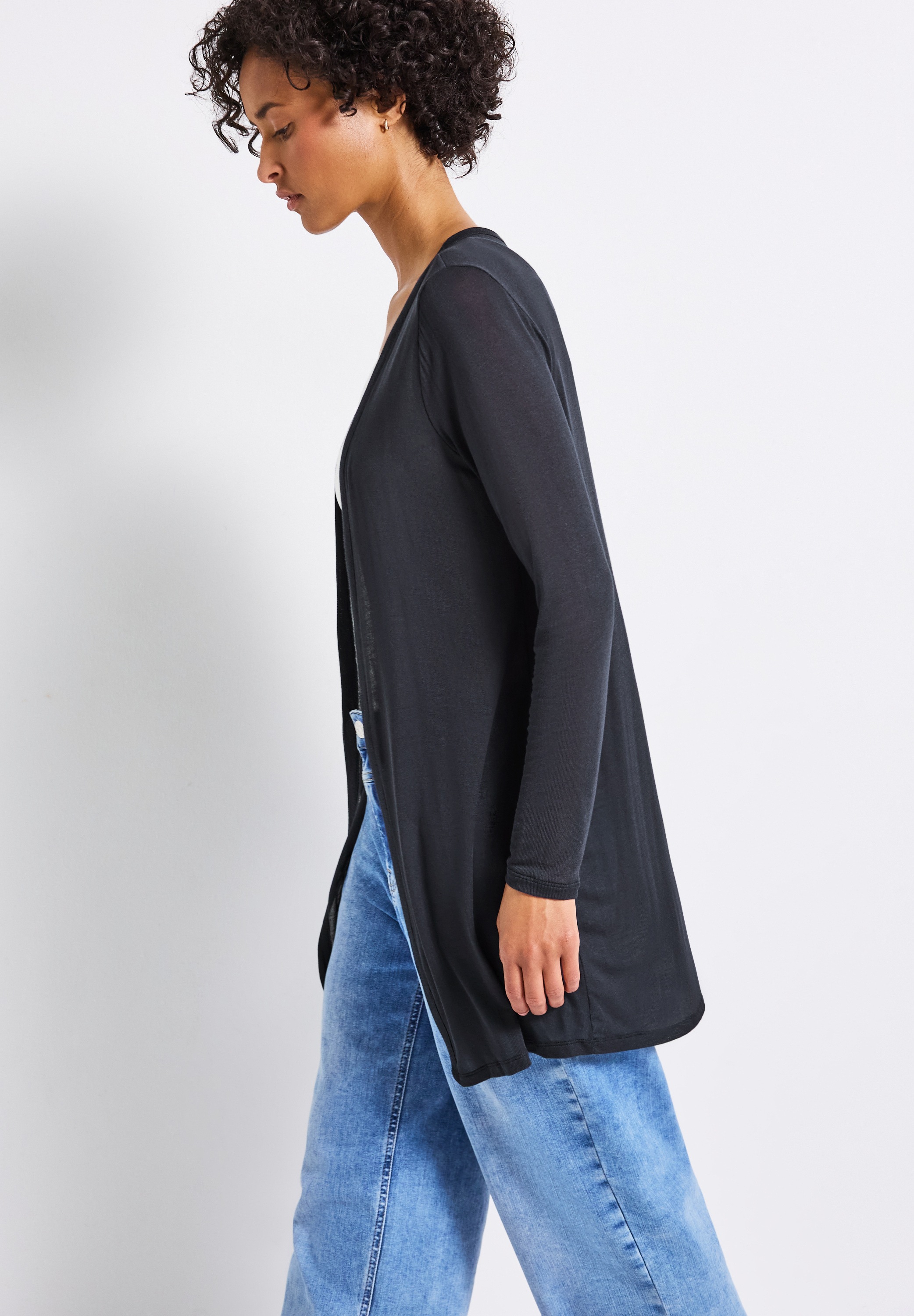 STREET ONE Shirtjacke, ohne Verschluss günstig online kaufen