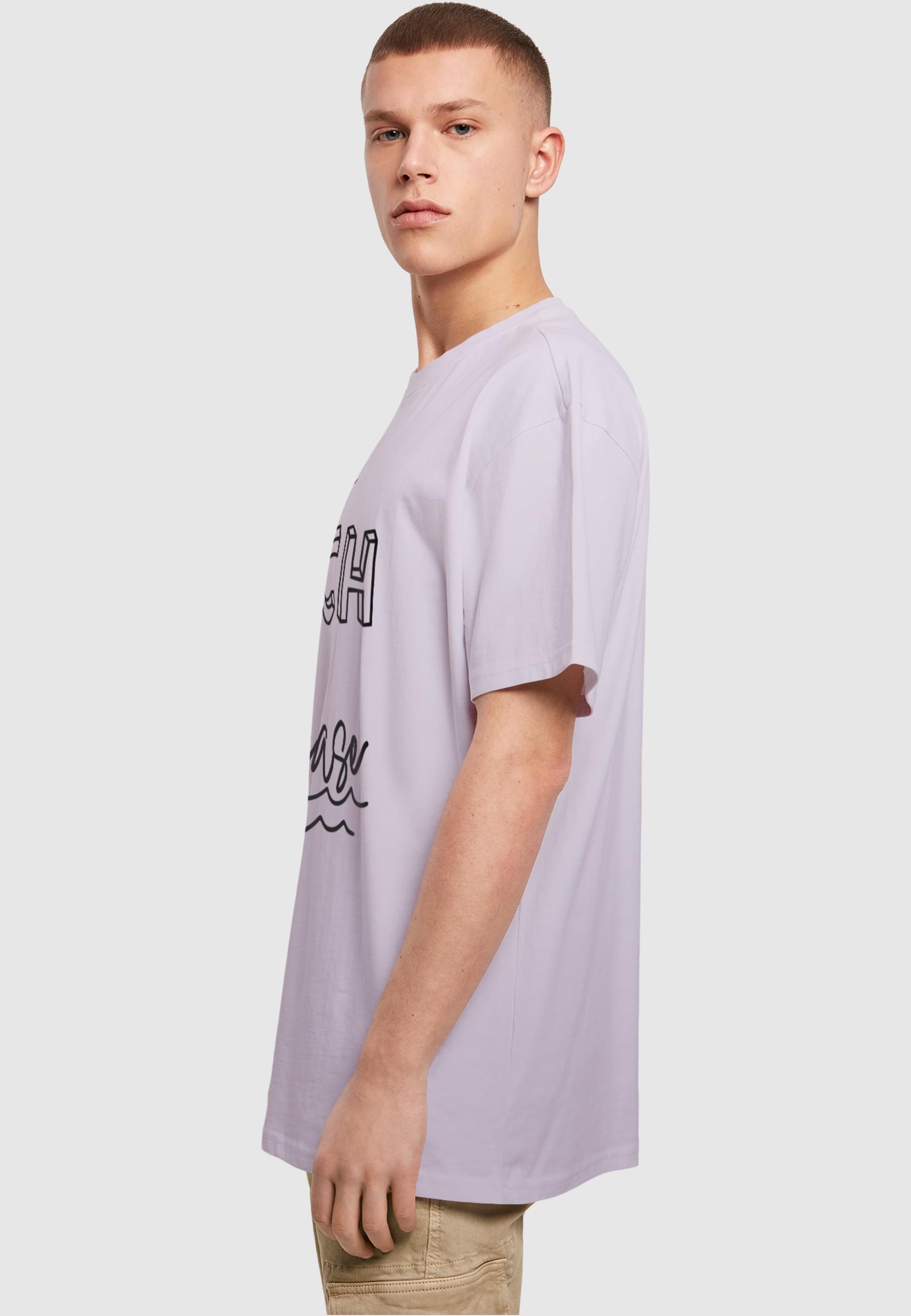 Merchcode T-Shirt »Merchcode Herren Beach Please Heavy Oversized Tee«, (1 tlg.)