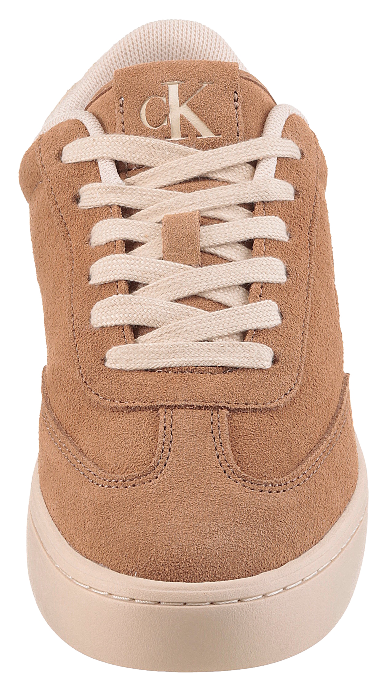 Calvin Klein Jeans Plateausneaker »CLASSIC CUPSOLE LACEUP WT WM«, Schnürschuh, Freizeitschuh, Basket-Sneaker, Halbschuh mit Logo