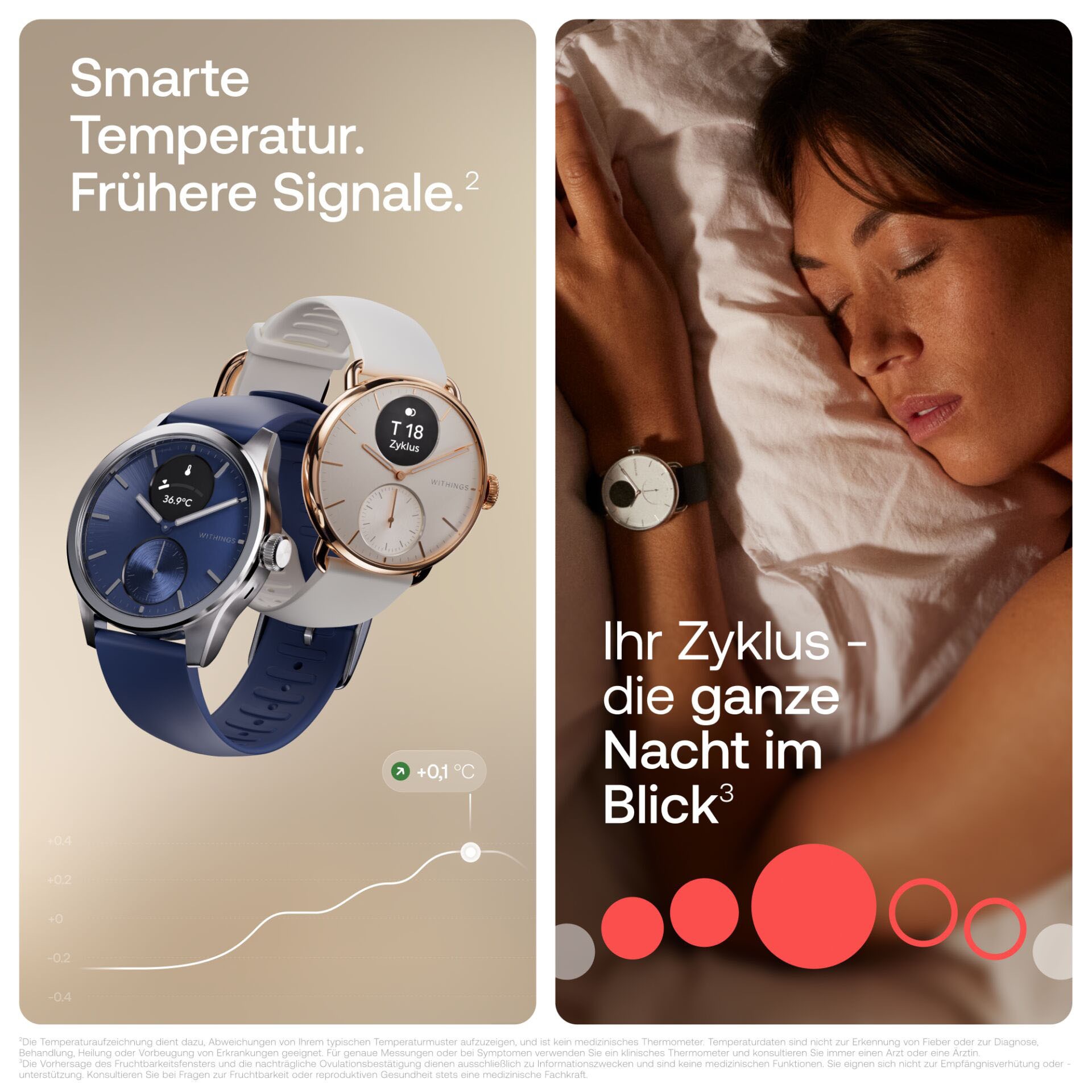 Withings Smartwatch »ScanWatch 2 42mm«(160)