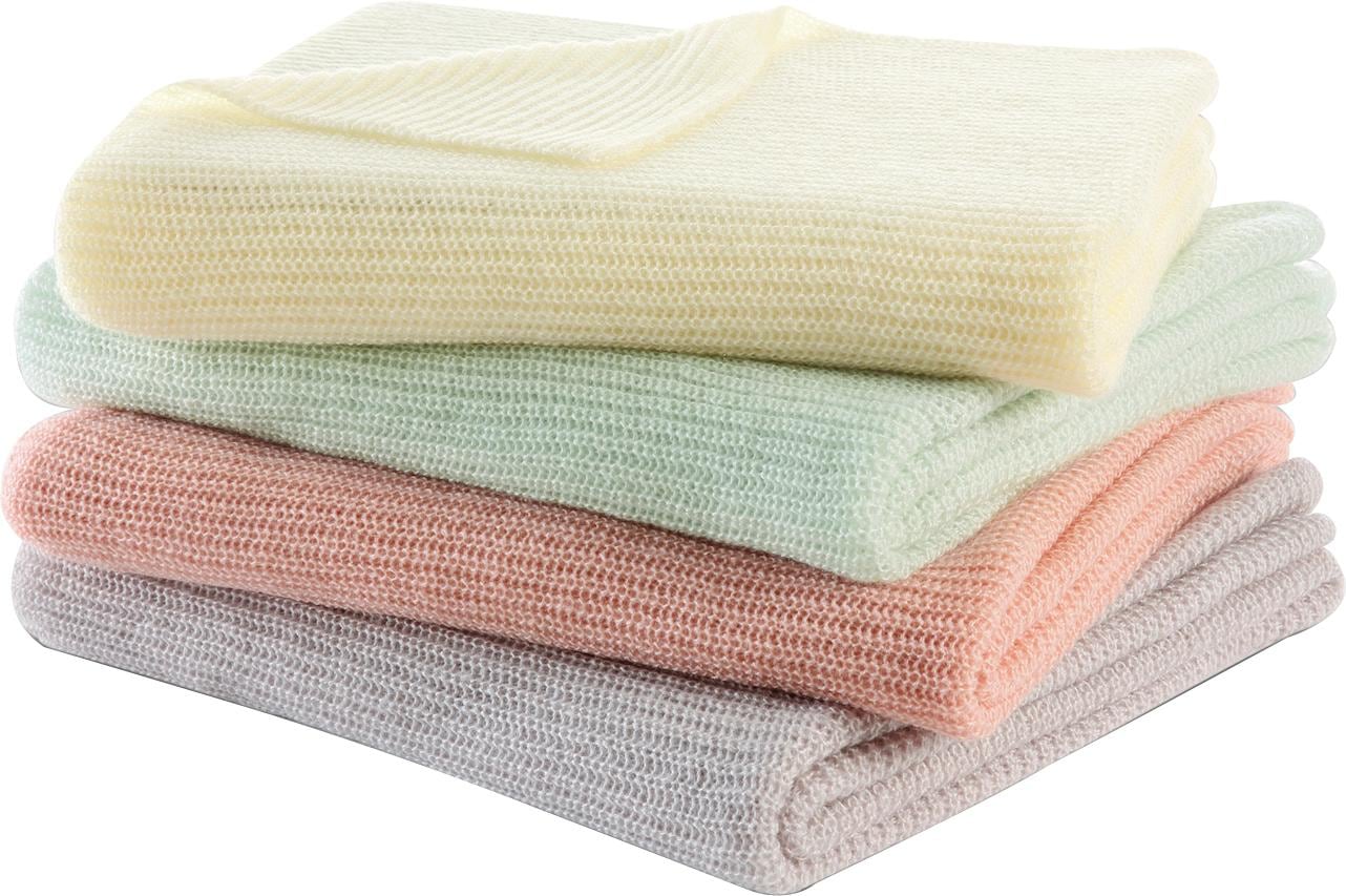 Biederlack Wohndecke »Mesh Knit«, Kuscheldecke
