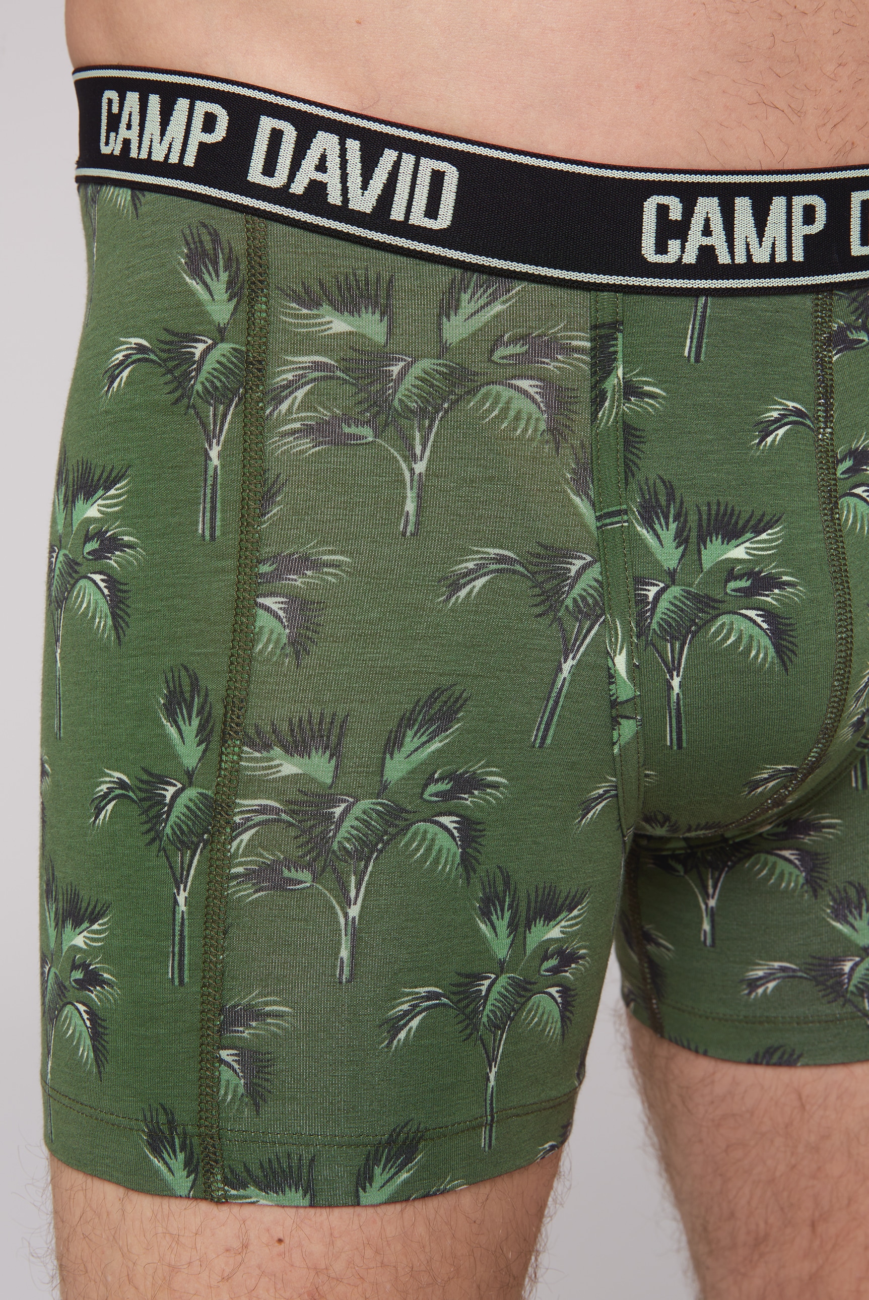 CAMP DAVID Boxershorts »Set:«, (2 St.), mit All Over Print