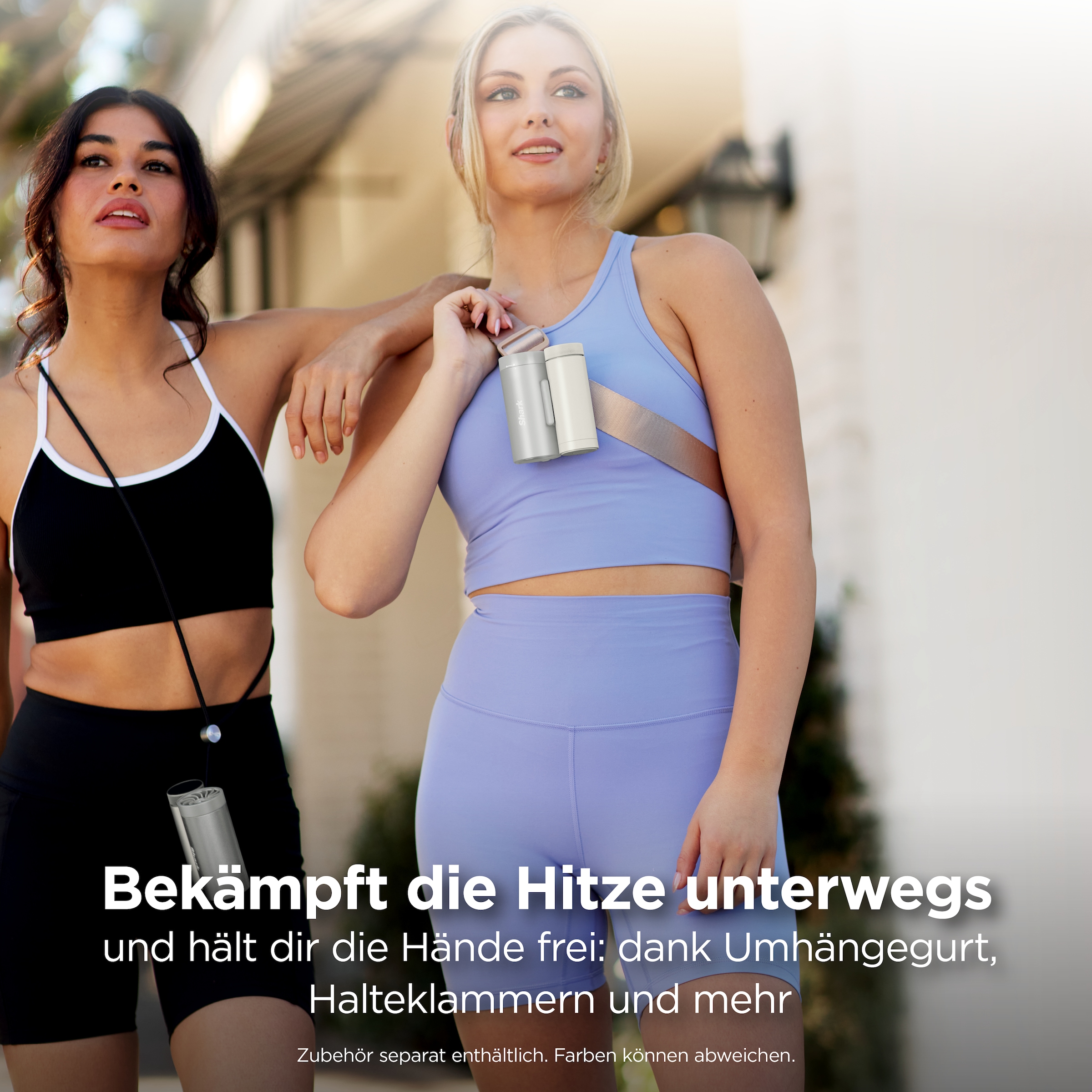 Shark Handventilator »FA022EU ChillPill, 3-in-1 Erfrischungssystem« Abkühlung mit HydroGo Sprühnebel, InstaChill-Kühlplatte