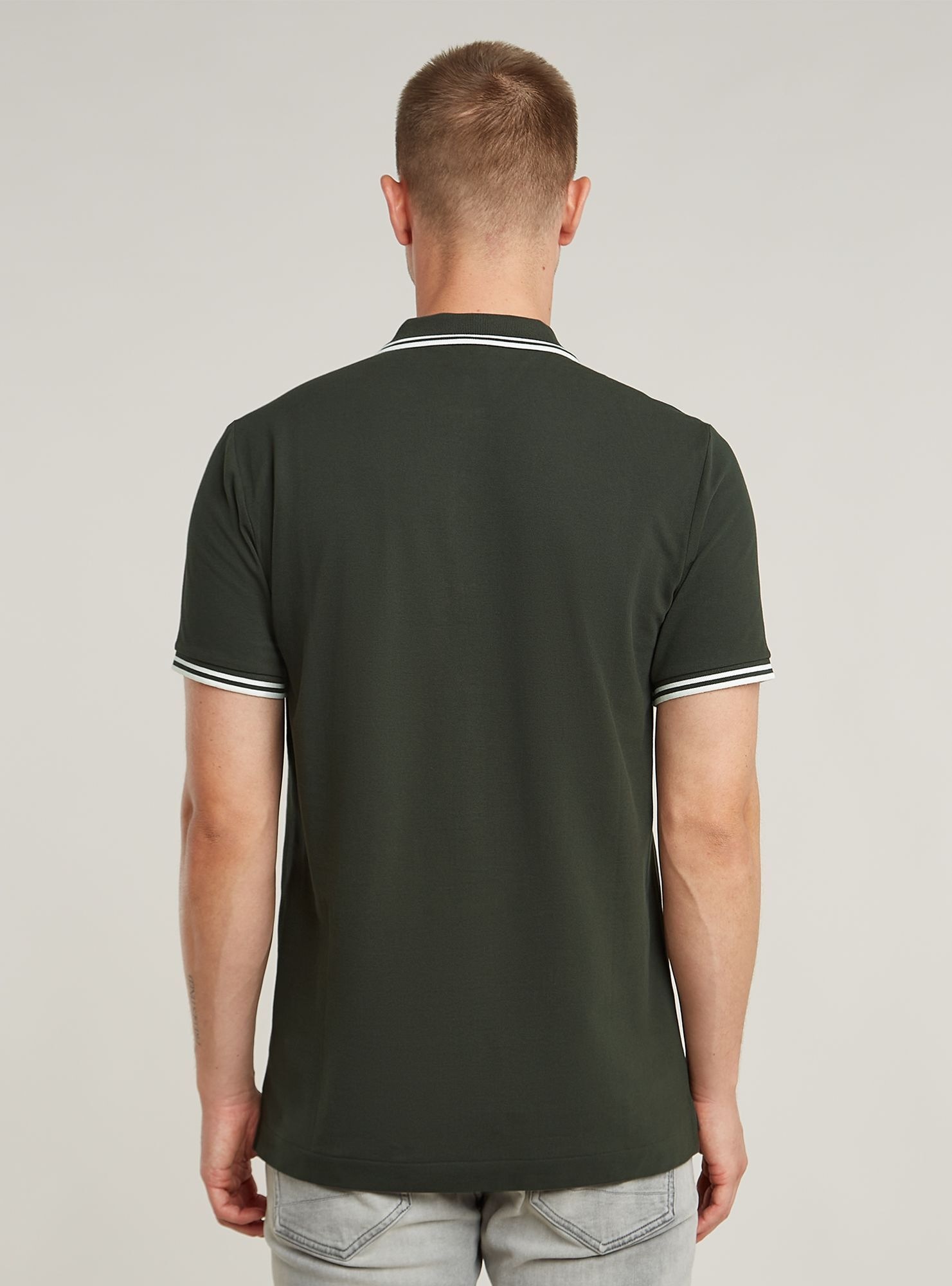 G-STAR Poloshirt "Dunda Slim Stripe Poloshirt" günstig online kaufen