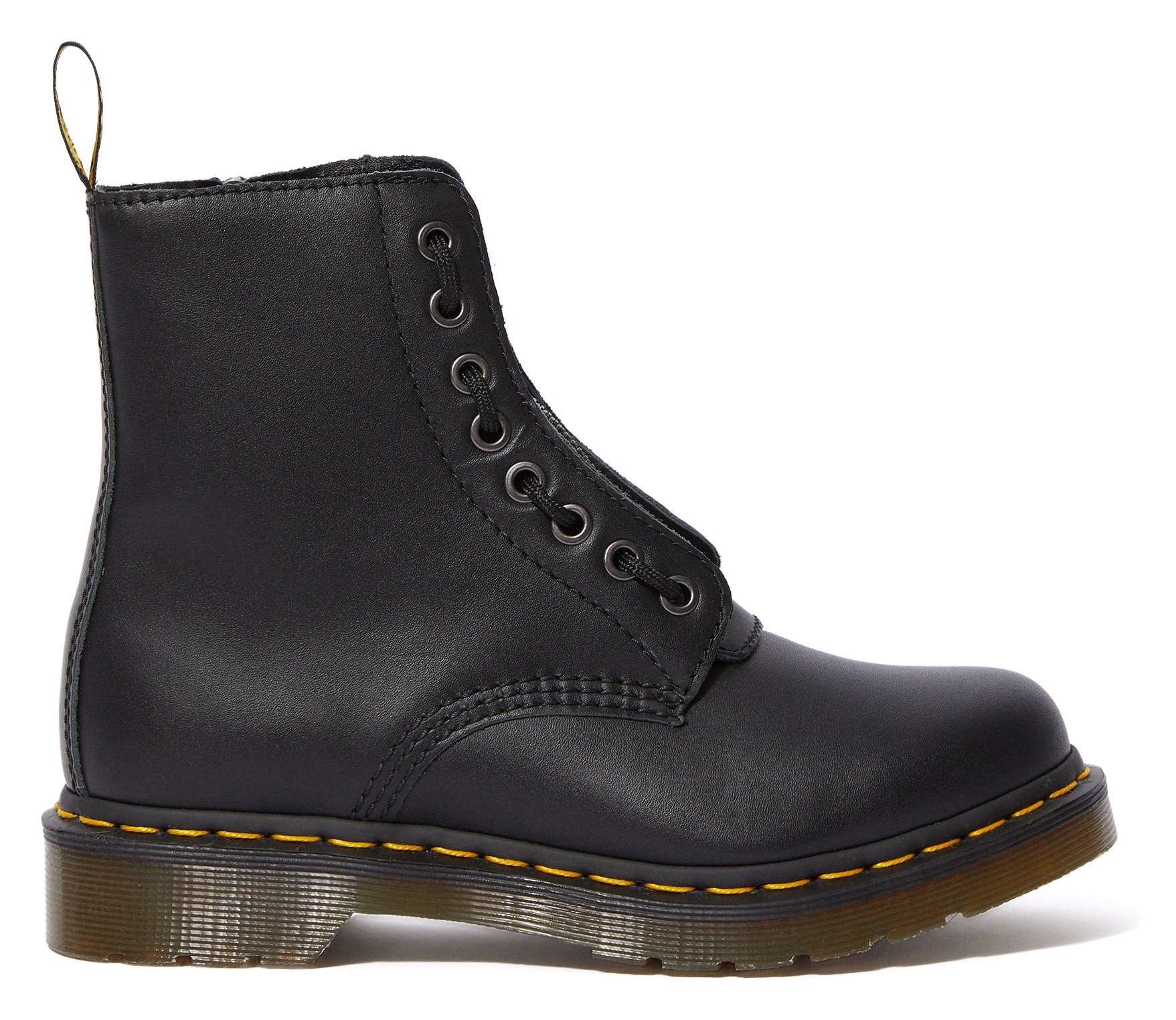DR. MARTENS Schlupfboots »1461 Pascal 8 Eye Boot«, Festivalboots, Schlupfboots mit Vorder-Reißverschluss