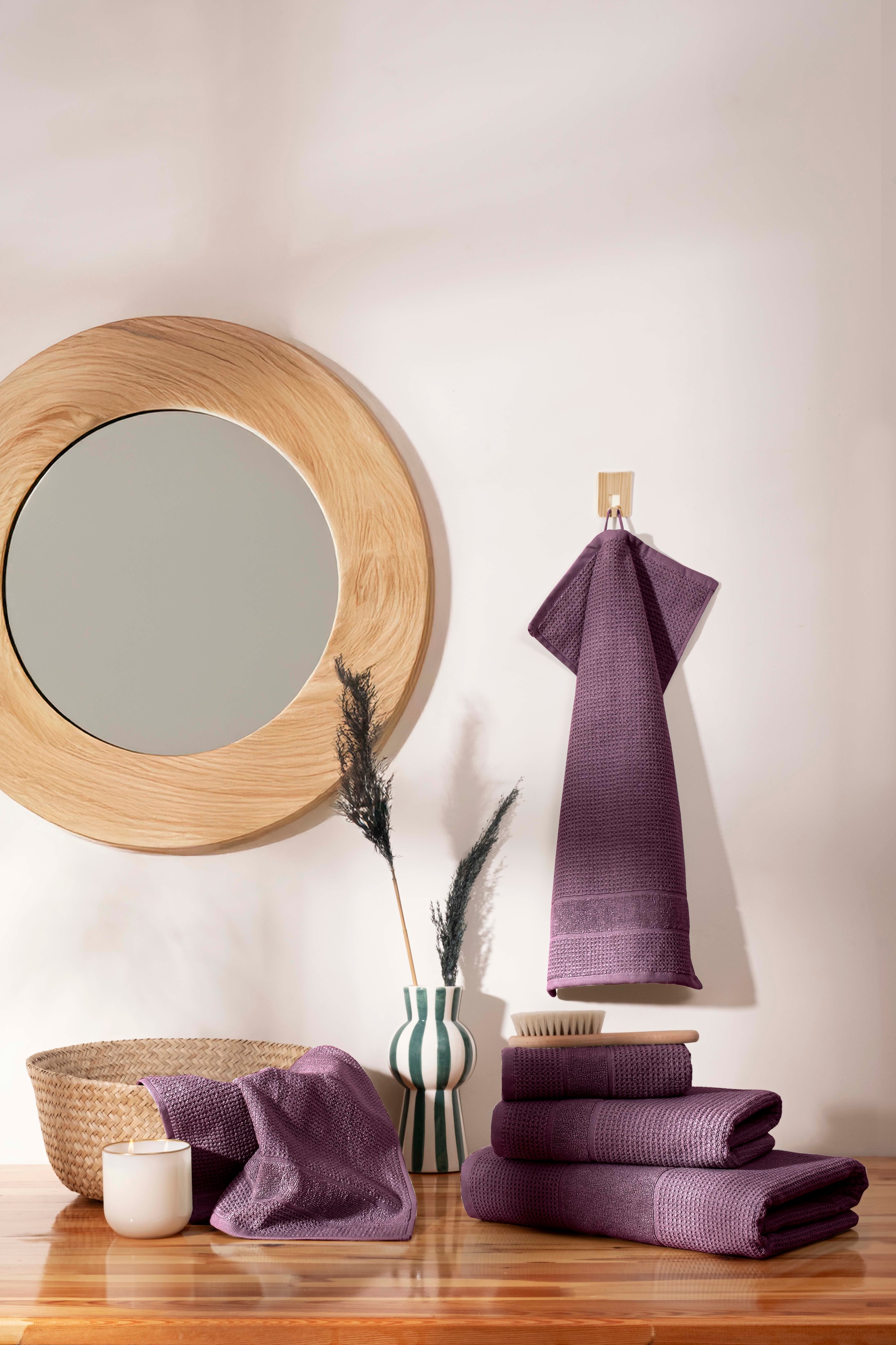 my home Handtuch Set "Kimi, Duschtuch, Handtücher und Gästetücher" Set 5 Wa günstig online kaufen