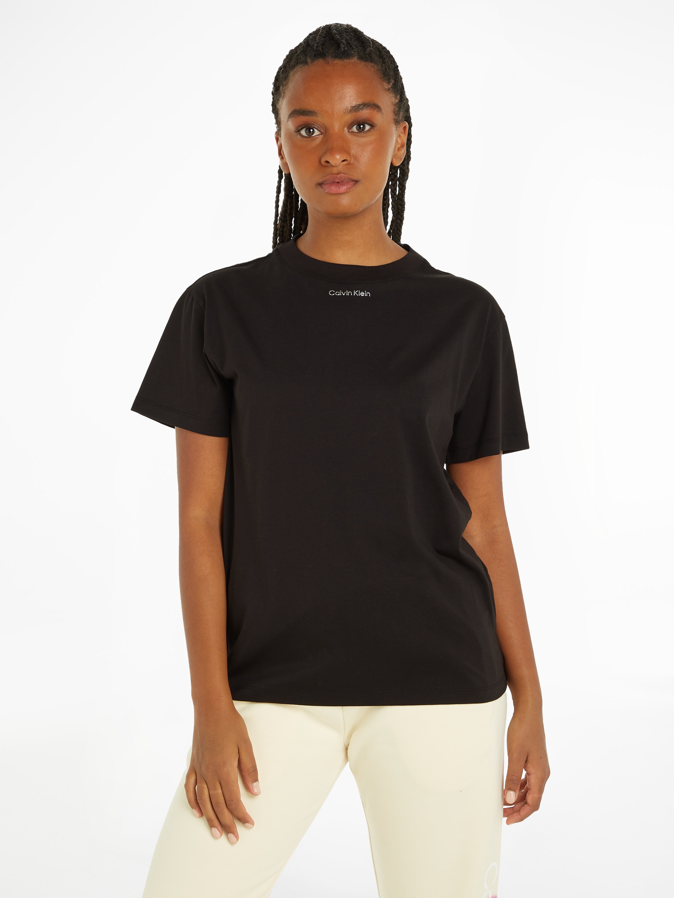Calvin Klein SHIRT« T-Shirt T LOGO bestellen BAUR | »METALLIC MICRO