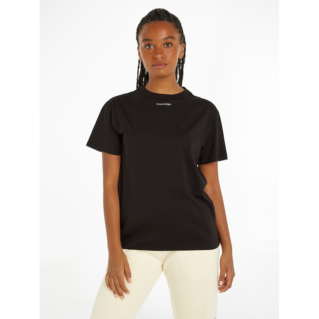 Calvin Klein T-Shirt »METALLIC MICRO LOGO T SHIRT« bestellen | BAUR