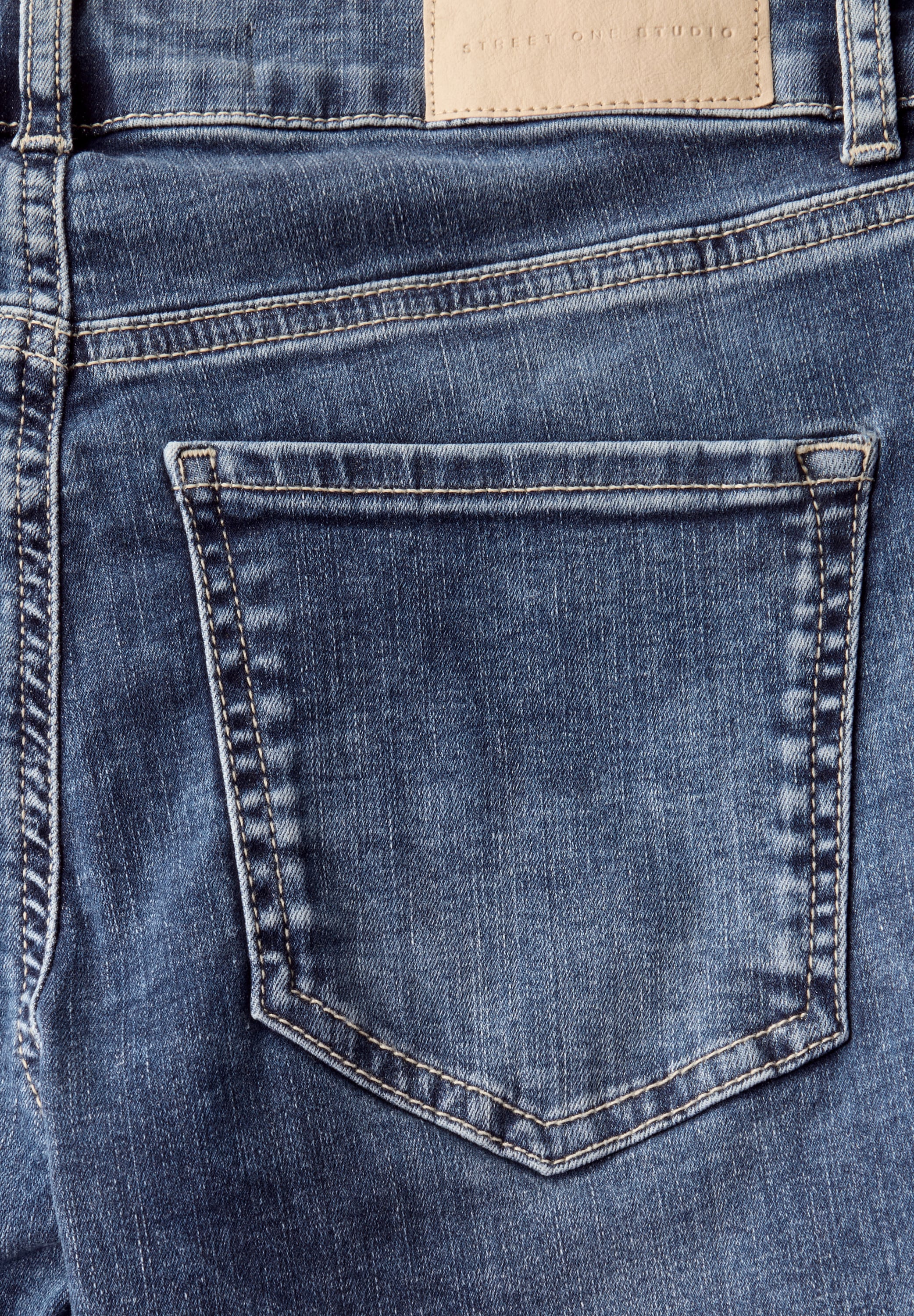 STREET ONE STUDIO Slim-fit-Jeans, Middle Waist