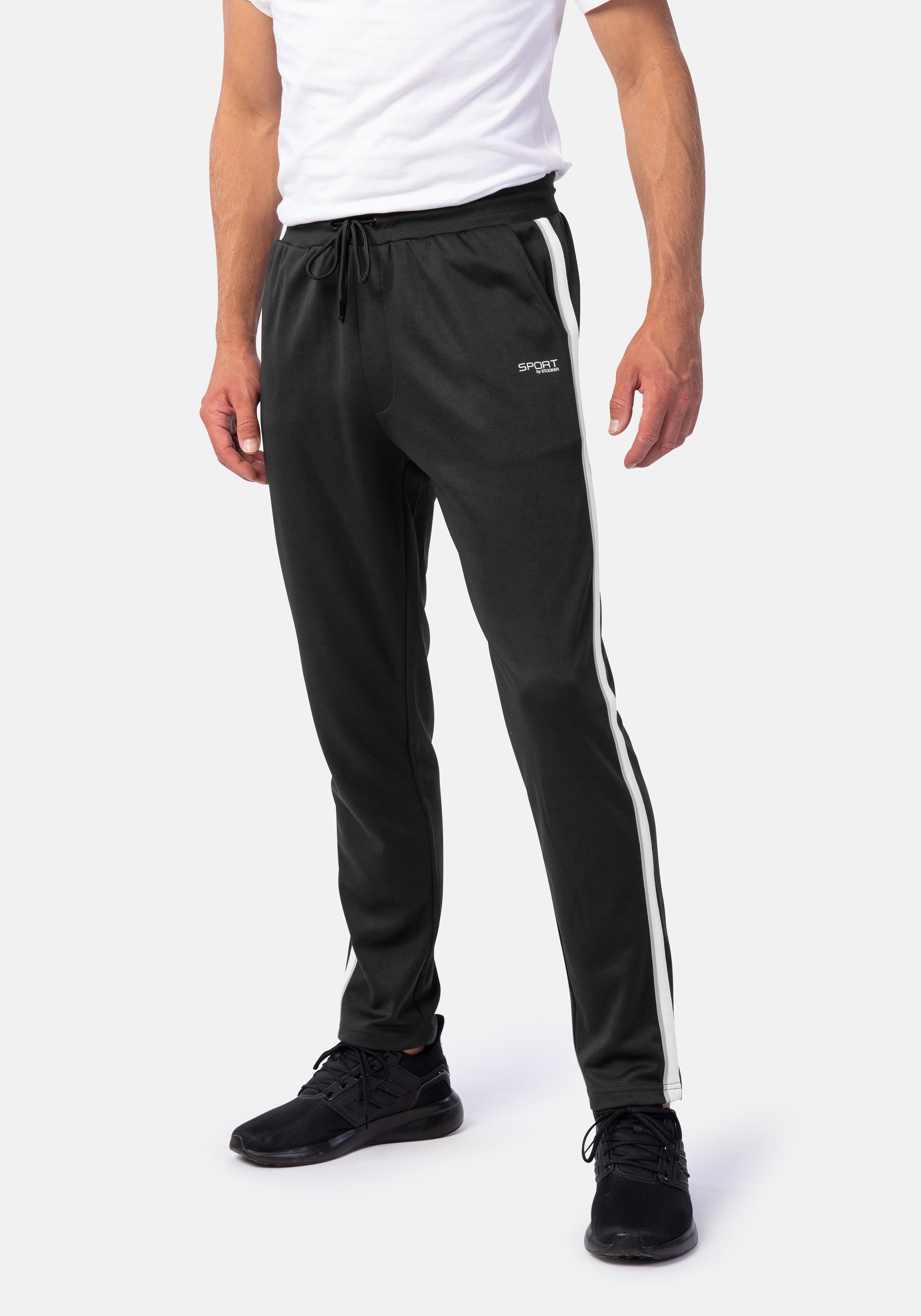 HERO by John Medoox Sporthose "Baumwollqualität Sweathose" Sporthose Regular Fit Sport Sweat für Herren