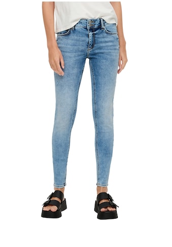 Q/S by s.Oliver QS Skinny-fit-Jeans in hellblauer Wasc...