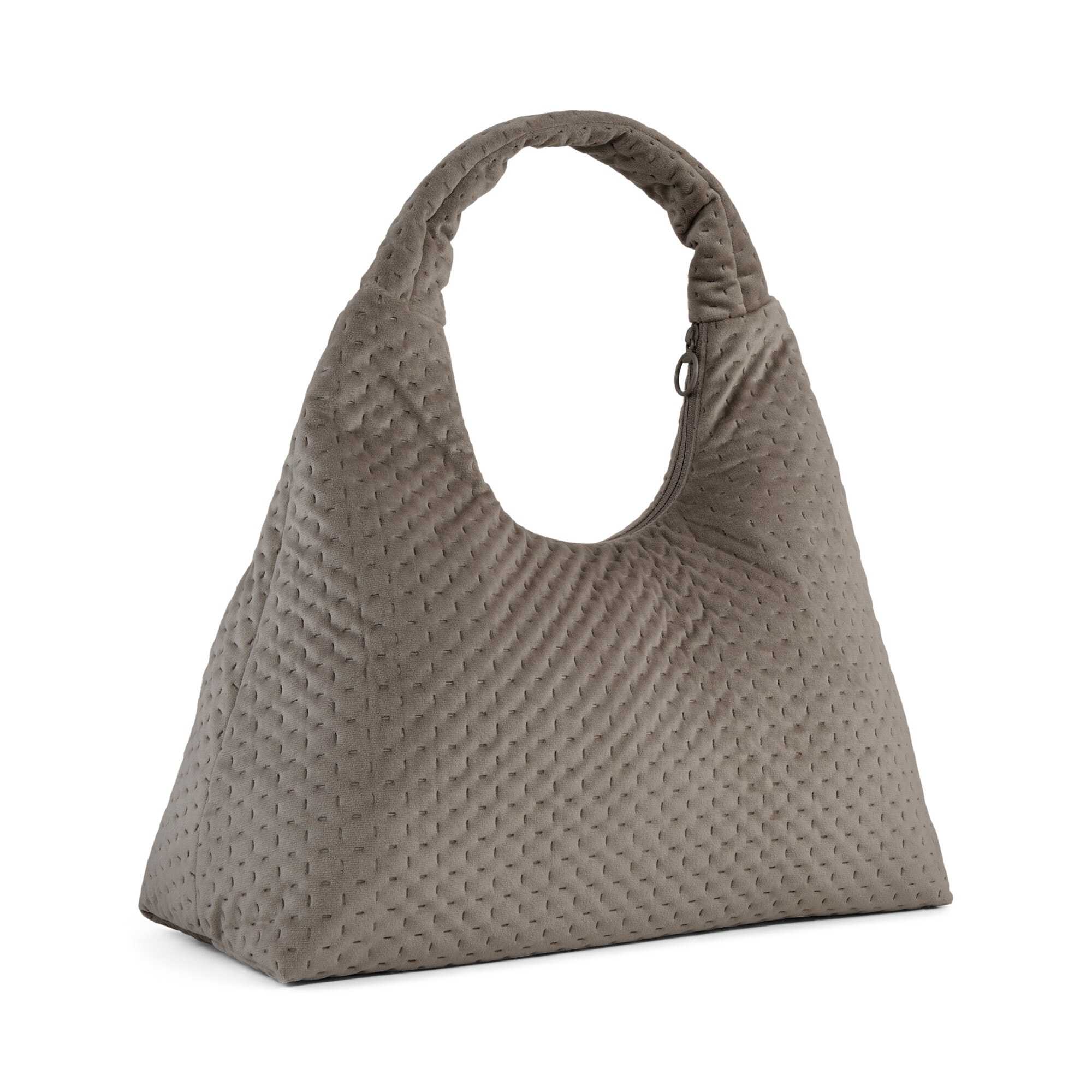 PUMA Umhängetasche »UP VELVET LARGE PRISM BAG« großes Volumen, unifarbenes Design, sportlicher Stil, Umhängetasche