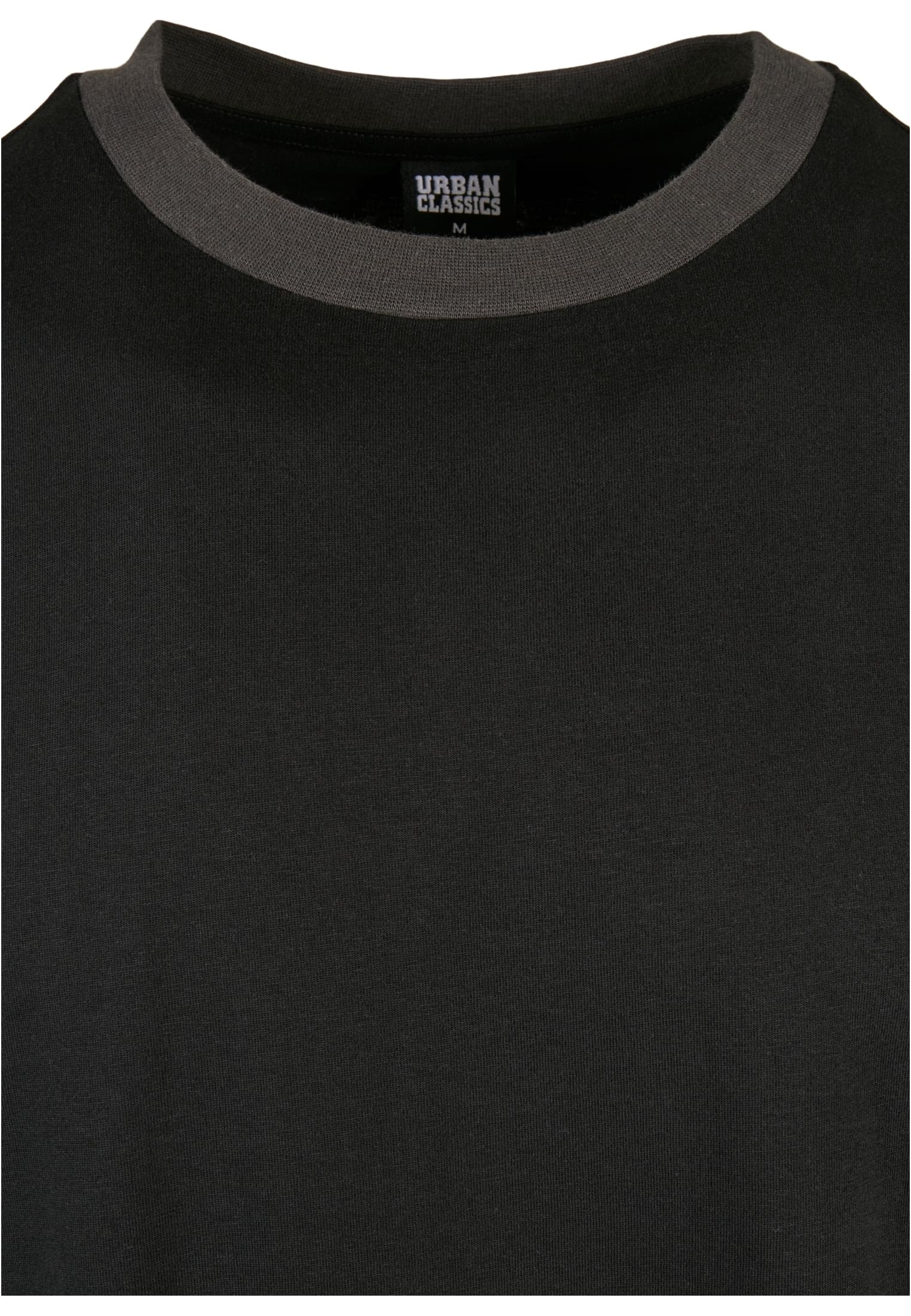 URBAN CLASSICS T-Shirt »Urban Classics Herren Oversized Ringer Tee«, (1 tlg.)