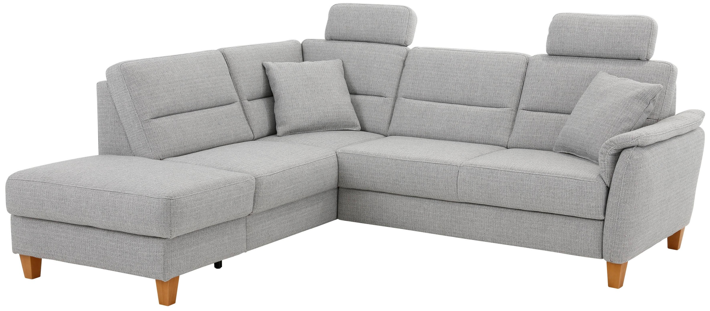 Home Affaire Palmera L-Shape Corner Sofa silver 5