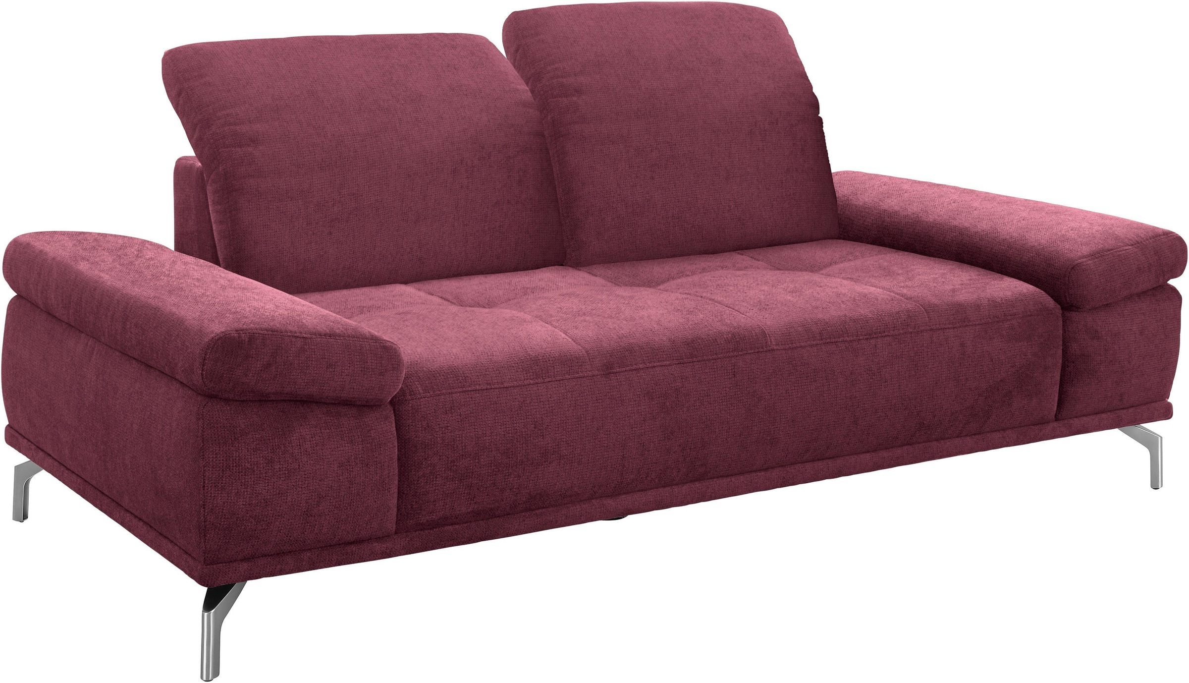 Home affaire 3-Sitzer "Caluna" mit Sitztiefen- und Kopfteilverstellung günstig online kaufen