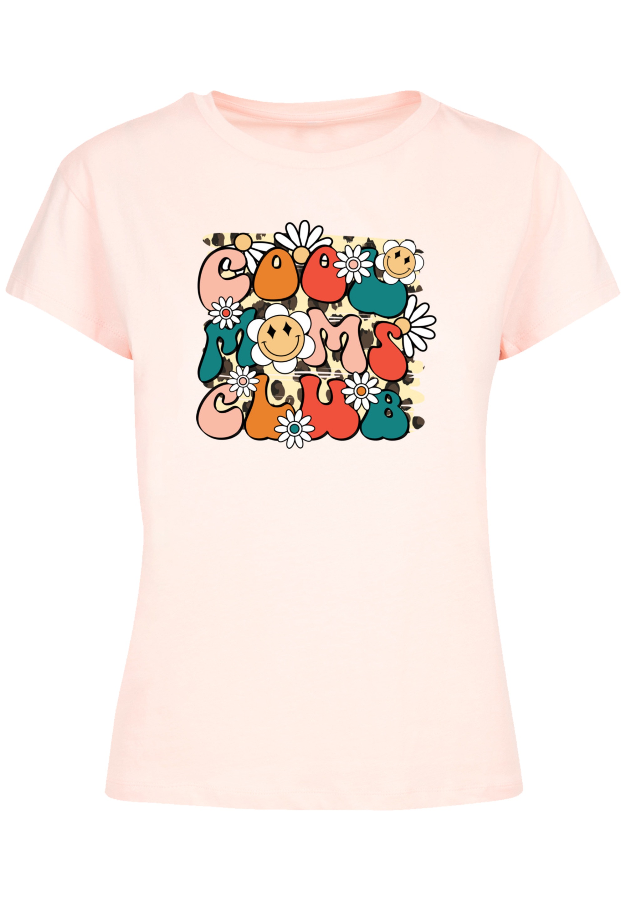 F4NT4STIC T-Shirt »Muttertag Cool Moms Club Retro Blumen«, Premium Qualität