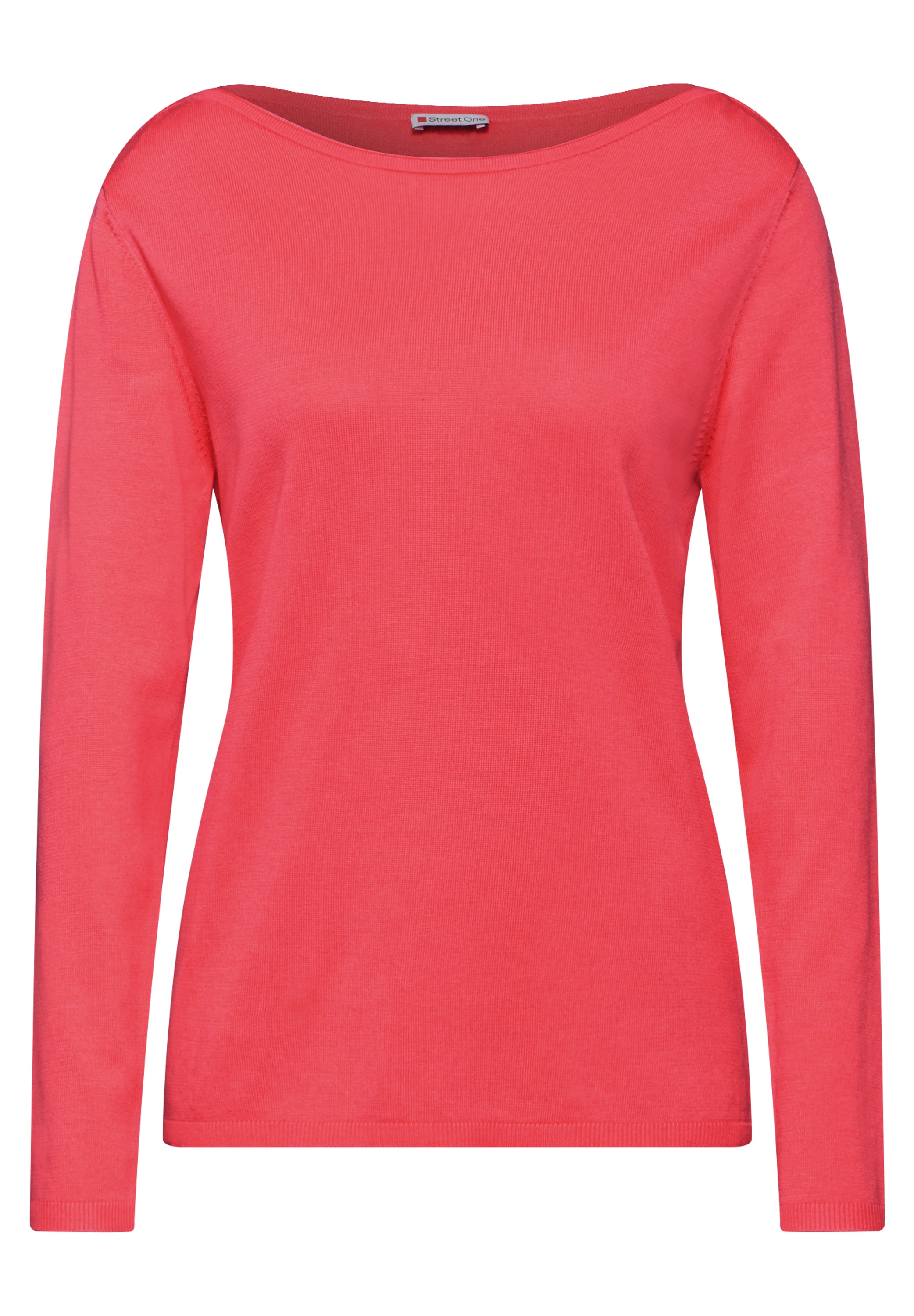 STREET ONE Strickpullover, mit U-Boot-Ausschnitt