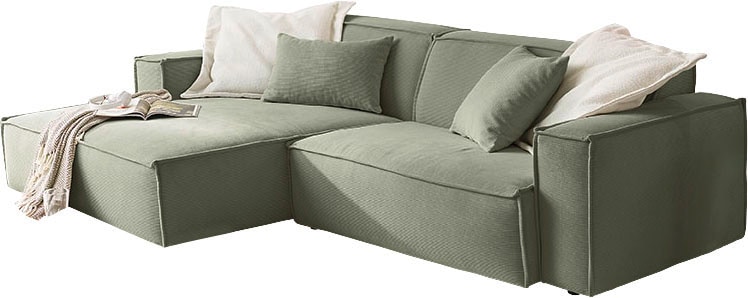 3C Candy Ecksofa "Matteo in elegant, kubischer Formensprache, bequem, L-For günstig online kaufen