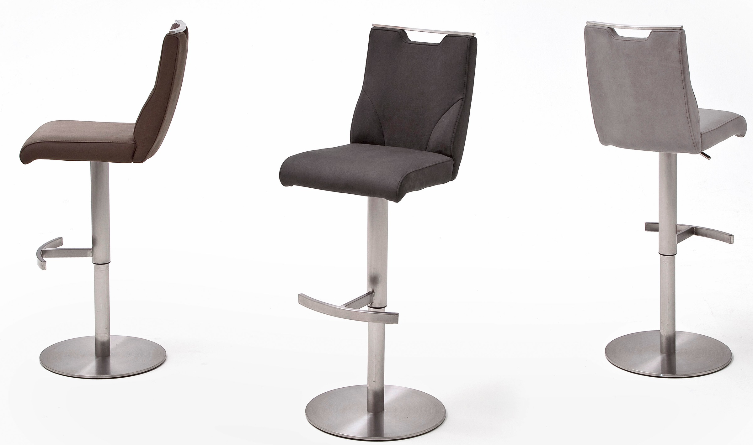 MCA furniture Bistrostuhl »GIULIA Barstuhl Tresenstuhl Tresenhocker«, Barhocker,Bistrohocker,Barstuhl,drehbar,Sitzhöhe 53-78cm,mit Lehne