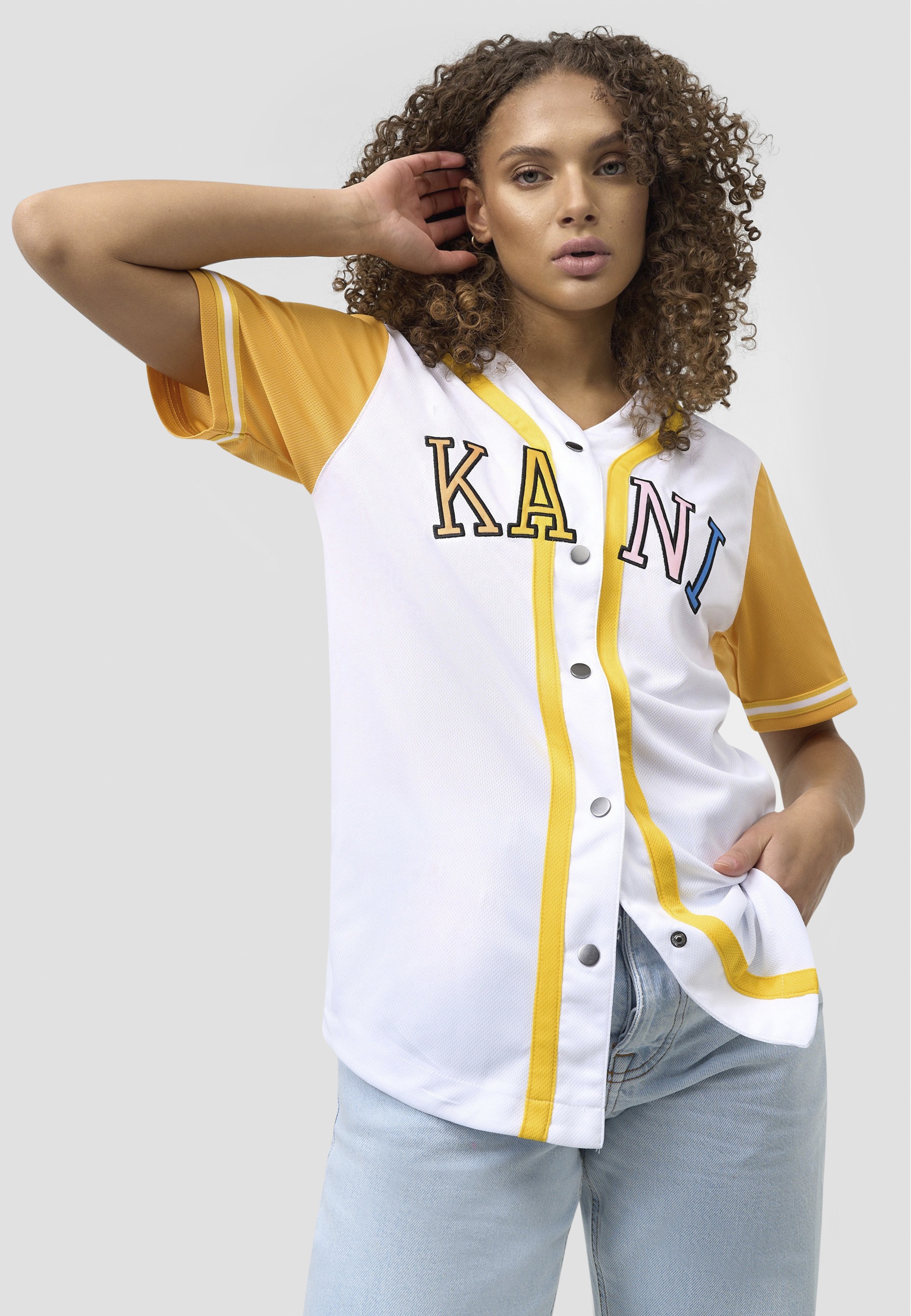 Karl Kani T-Shirt »Karl Kani Damen College Block Baseball Shirt« 1 Stk.