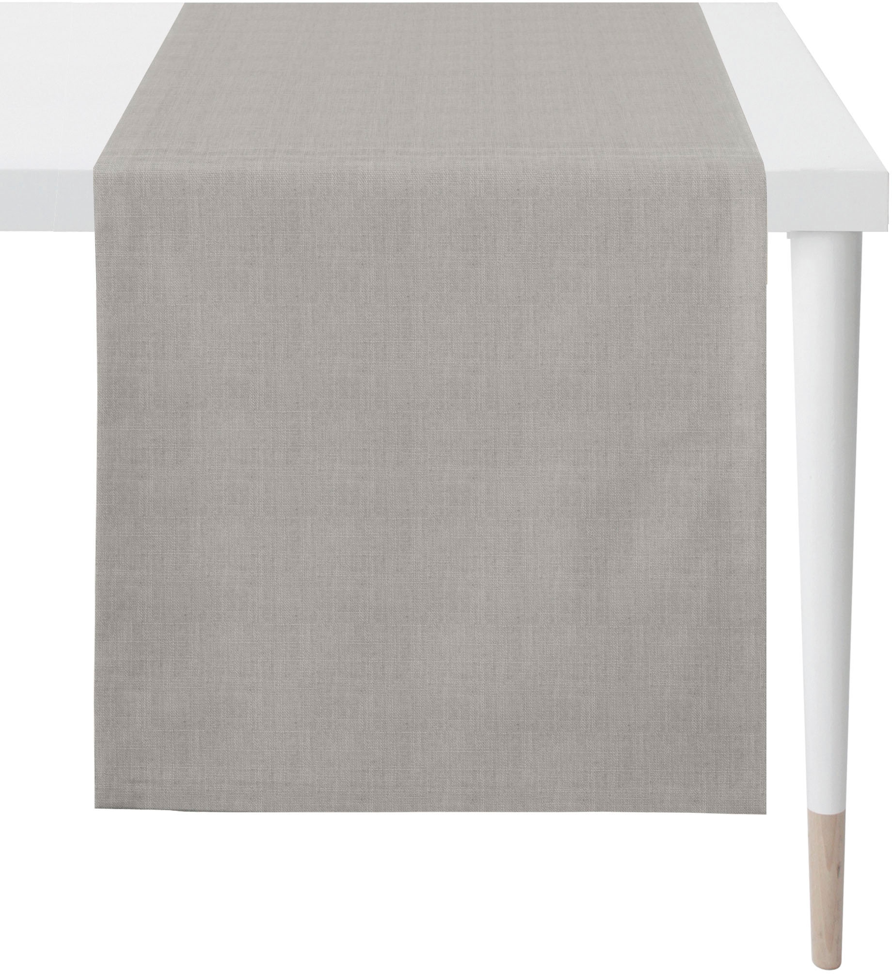 APELT Tischläufer "Arizona, Uni-Basic" Leinenoptik günstig online kaufen