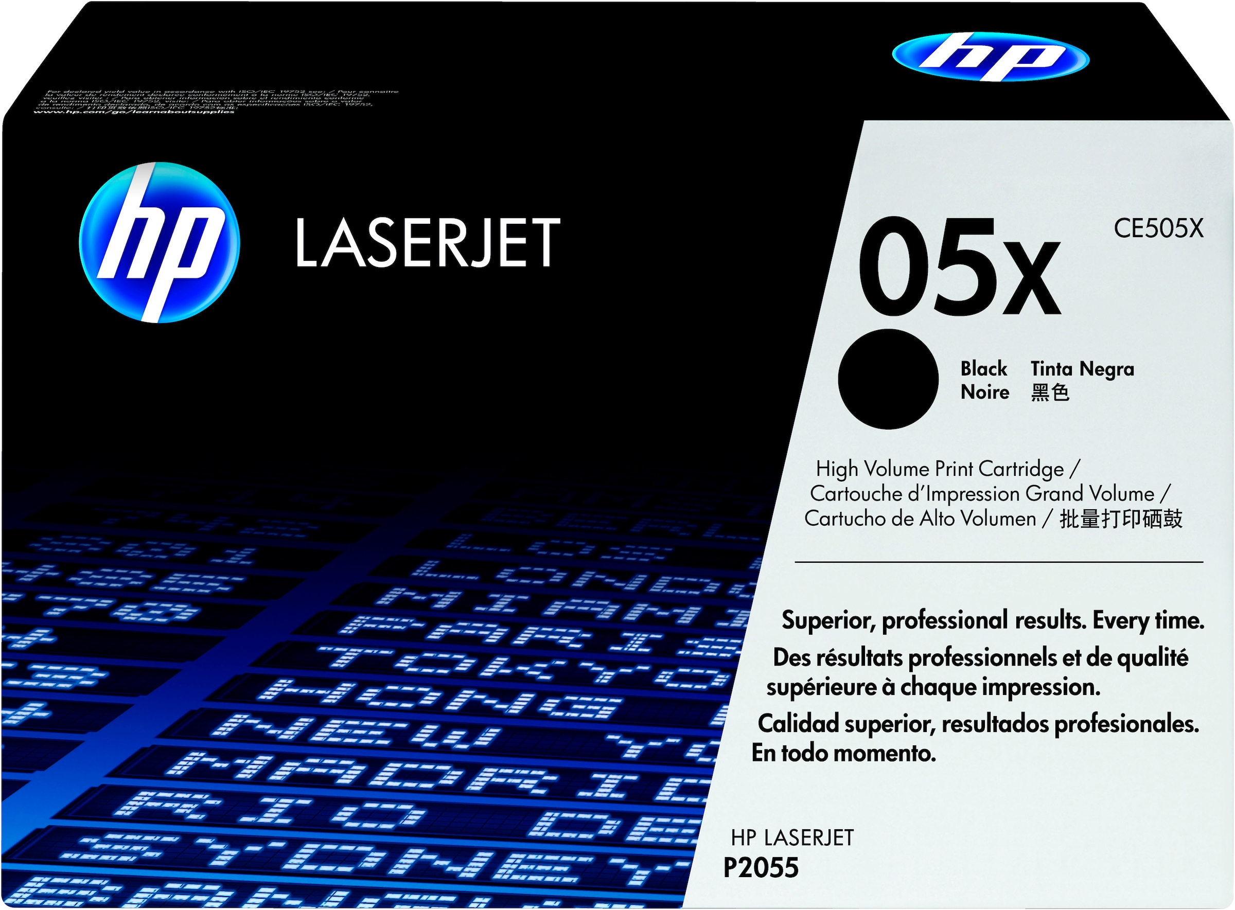HP Tonerpatrone "HP original Toner 05 schwarz, Größe A/X + Doppelpack", schwarz, Tonerpatronen