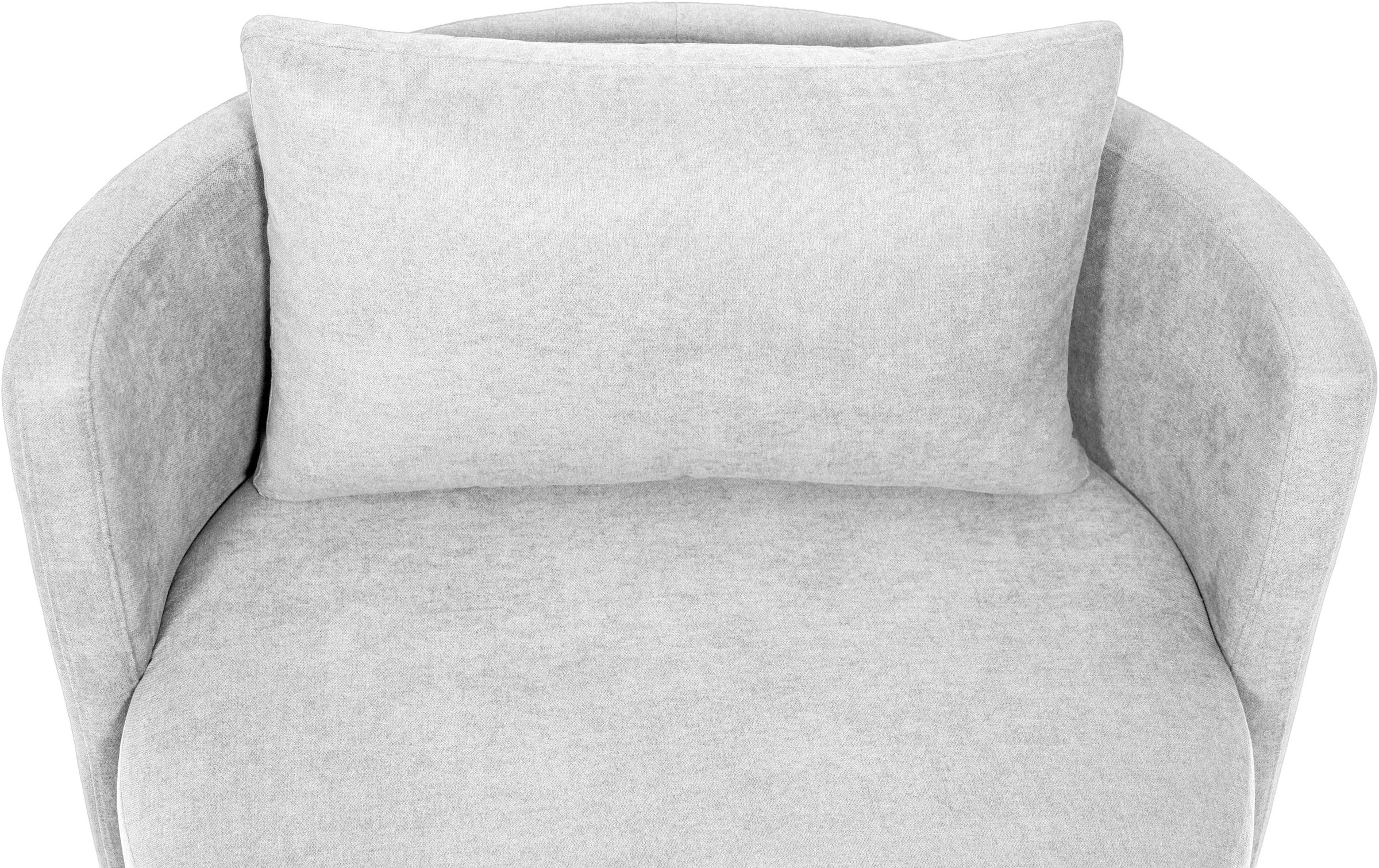 andas 1,5-Sitzer, mit wendbarem Rückenkissen, auch in recyceltem Stoff erhältlich