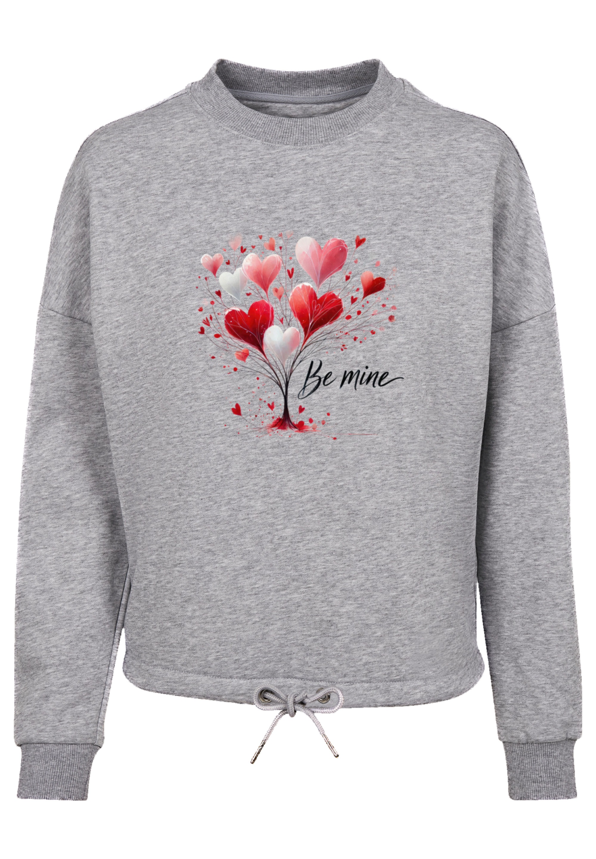 F4NT4STIC Sweatshirt »Herzbaum Be Mine!«, Premium Qualität