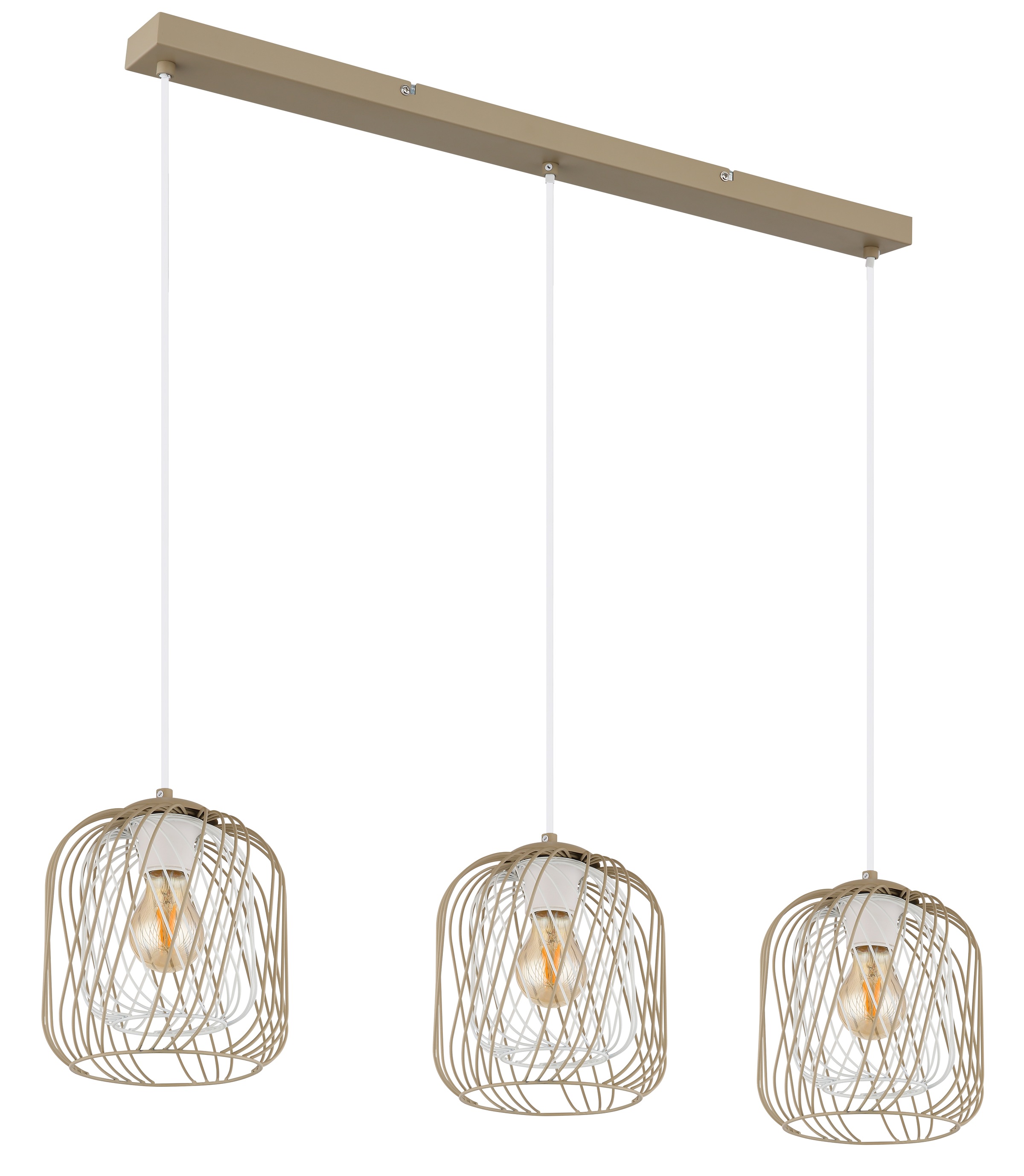 GLOBO LIGHTING Hängeleuchte »DICHTI«, Leuchtmittel E27 | ohne Leuchtmittel, Hängelampe/Pendelleuchte/Esszimmer/Wohnzimmer/Esstisch