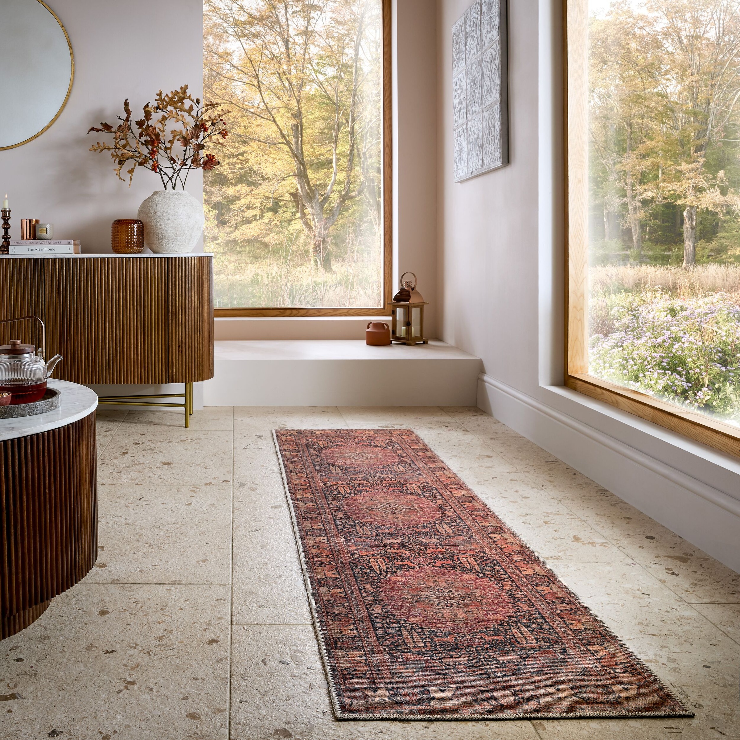 FLAIR RUGS Teppich "Nico" rechteckig 4 mm Höhe Waschbarer Traditioneller Te günstig online kaufen