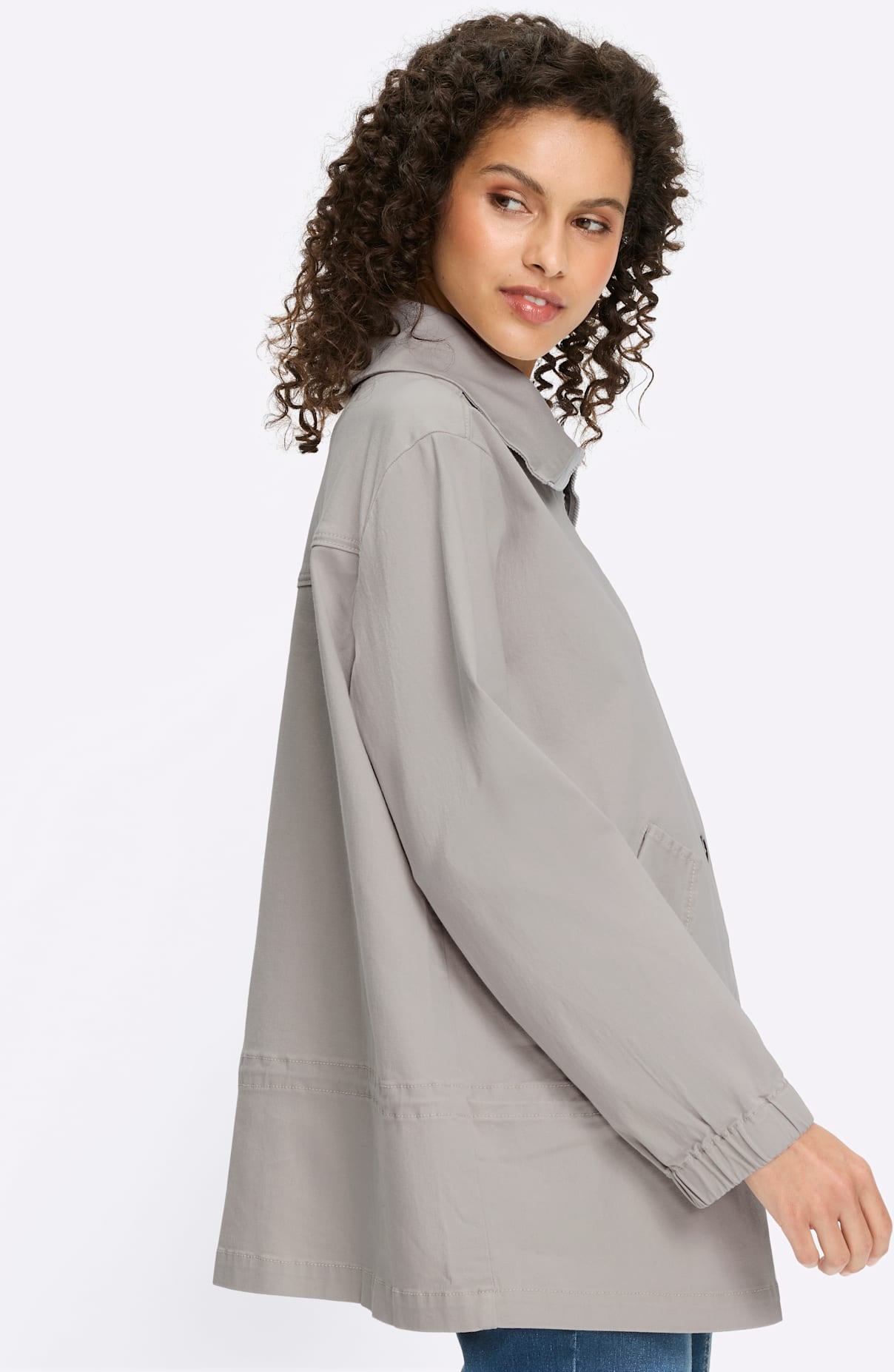 heine Langjacke ohne Kapuze