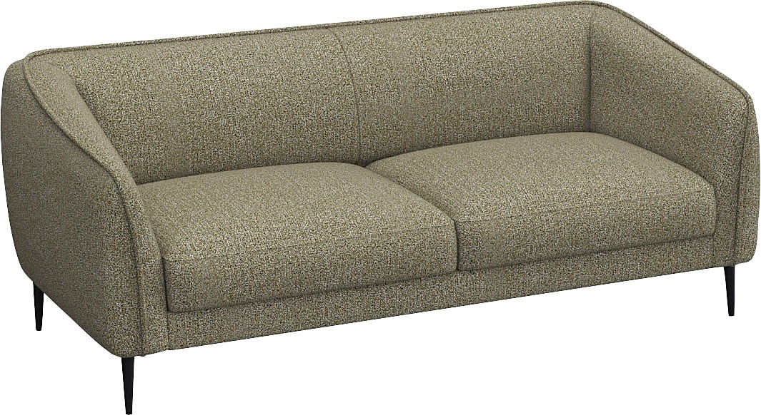 FLEXLUX 2,5-Sitzer »Belle Designsofa, Couch, bequem durch Kaltschaum im Sitz«, Skandinavisches Design, In hochwertiger Verarbeitung