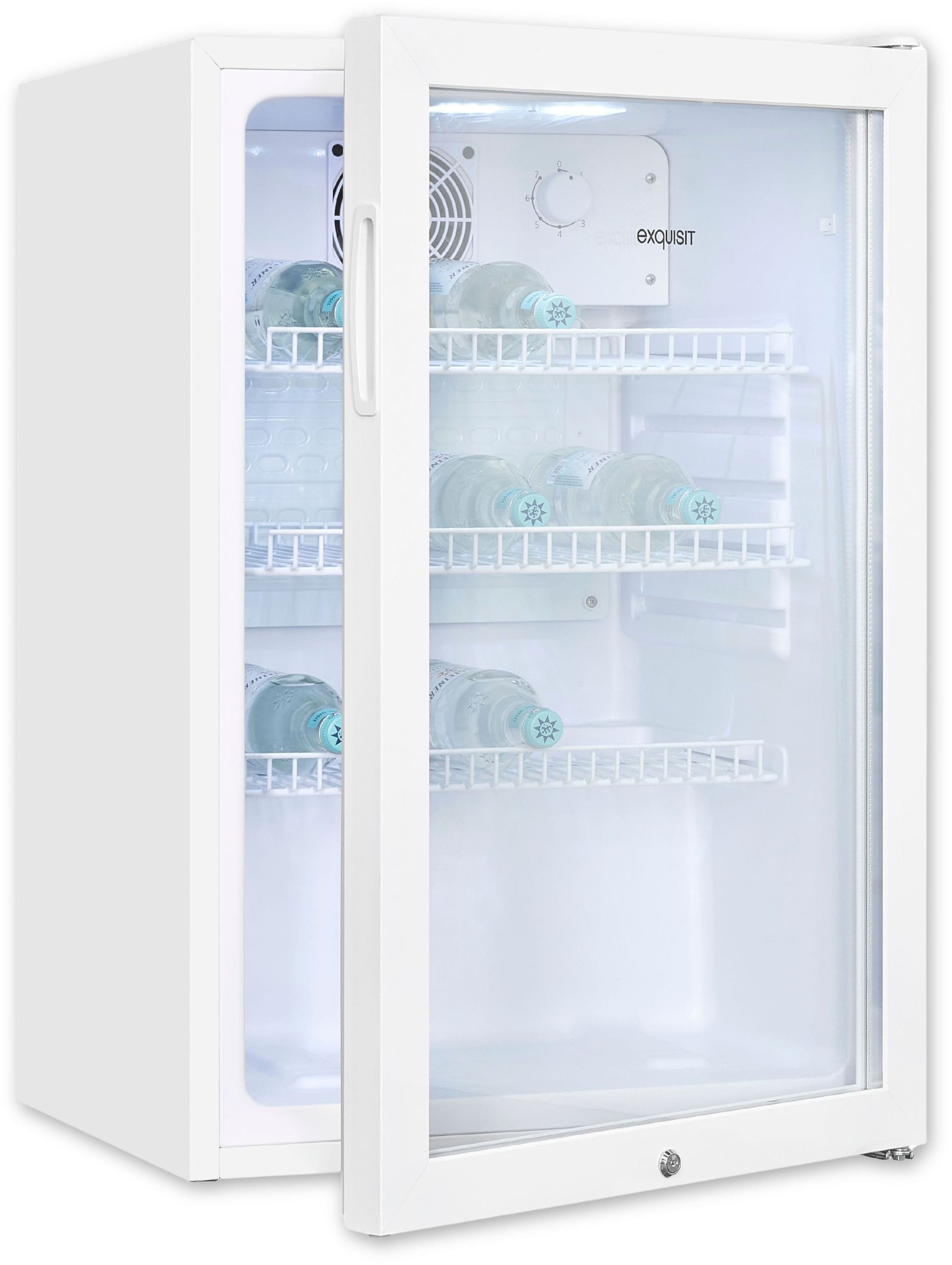 exquisit Getränkekühlschrank "GKS120-GT-160C weiss" 84 cm hoch 54 cm breit günstig online kaufen