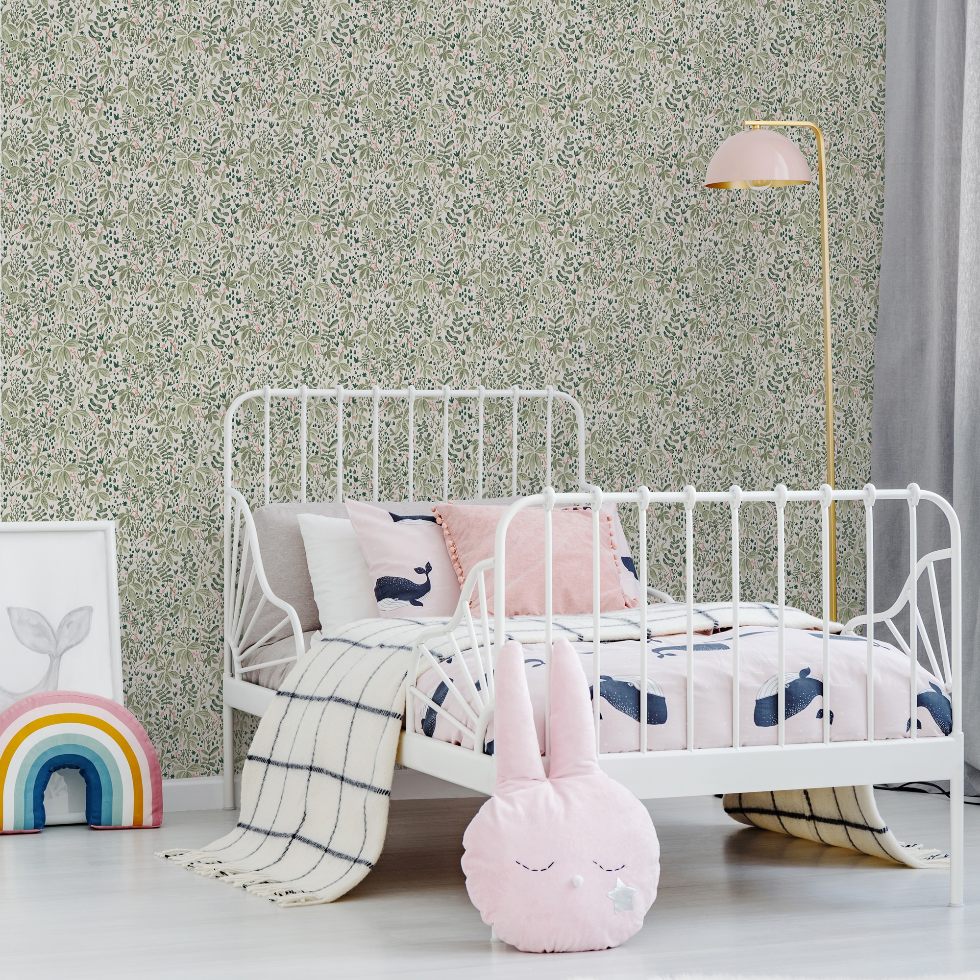 Superfresco Easy Vliestapete »Penney Vintage Grun 10mx52cm« bedruckt glatt Penney vintage Grün 1000x52cm