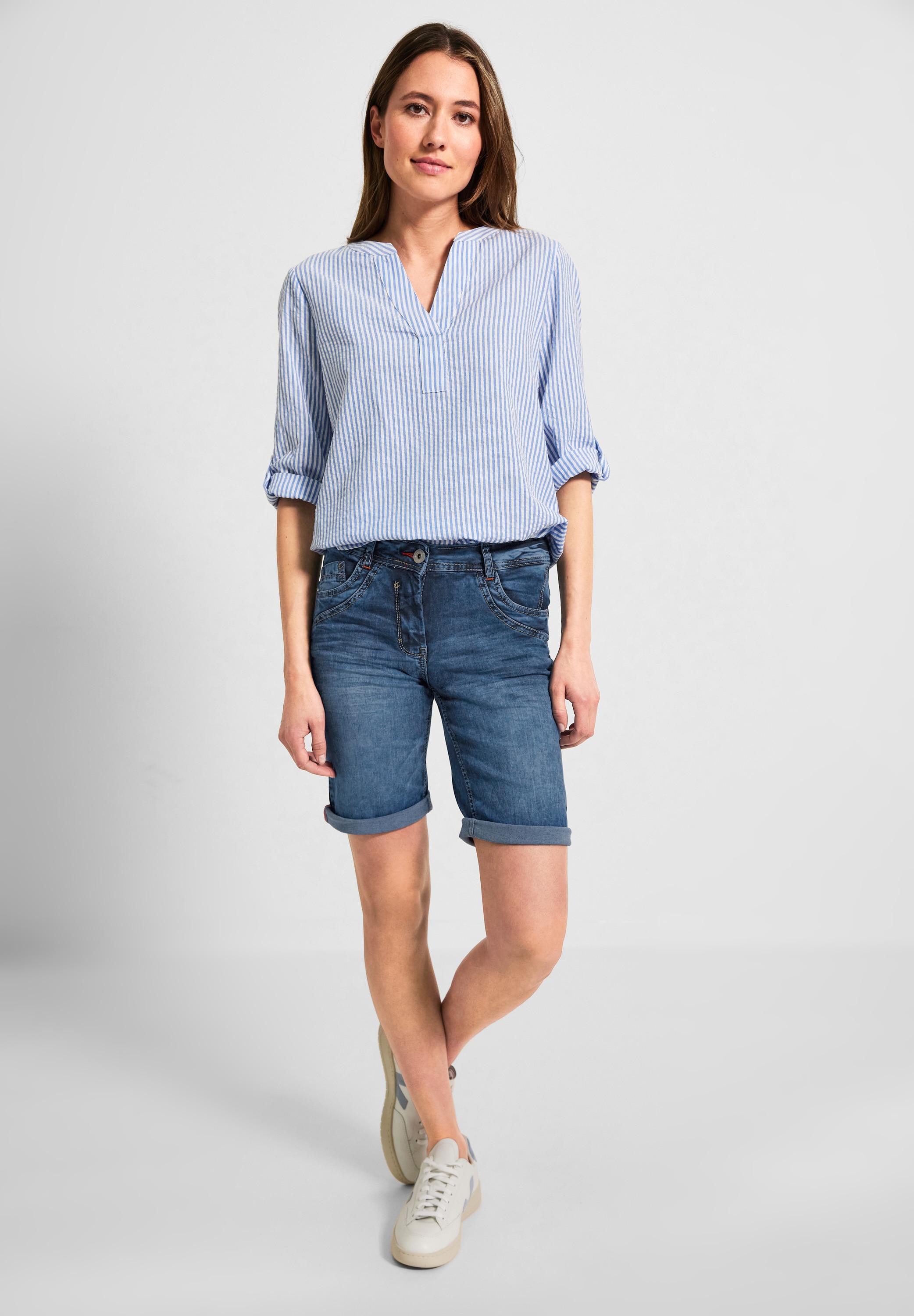 Cecil Loose-fit-Jeans, Middle Waist