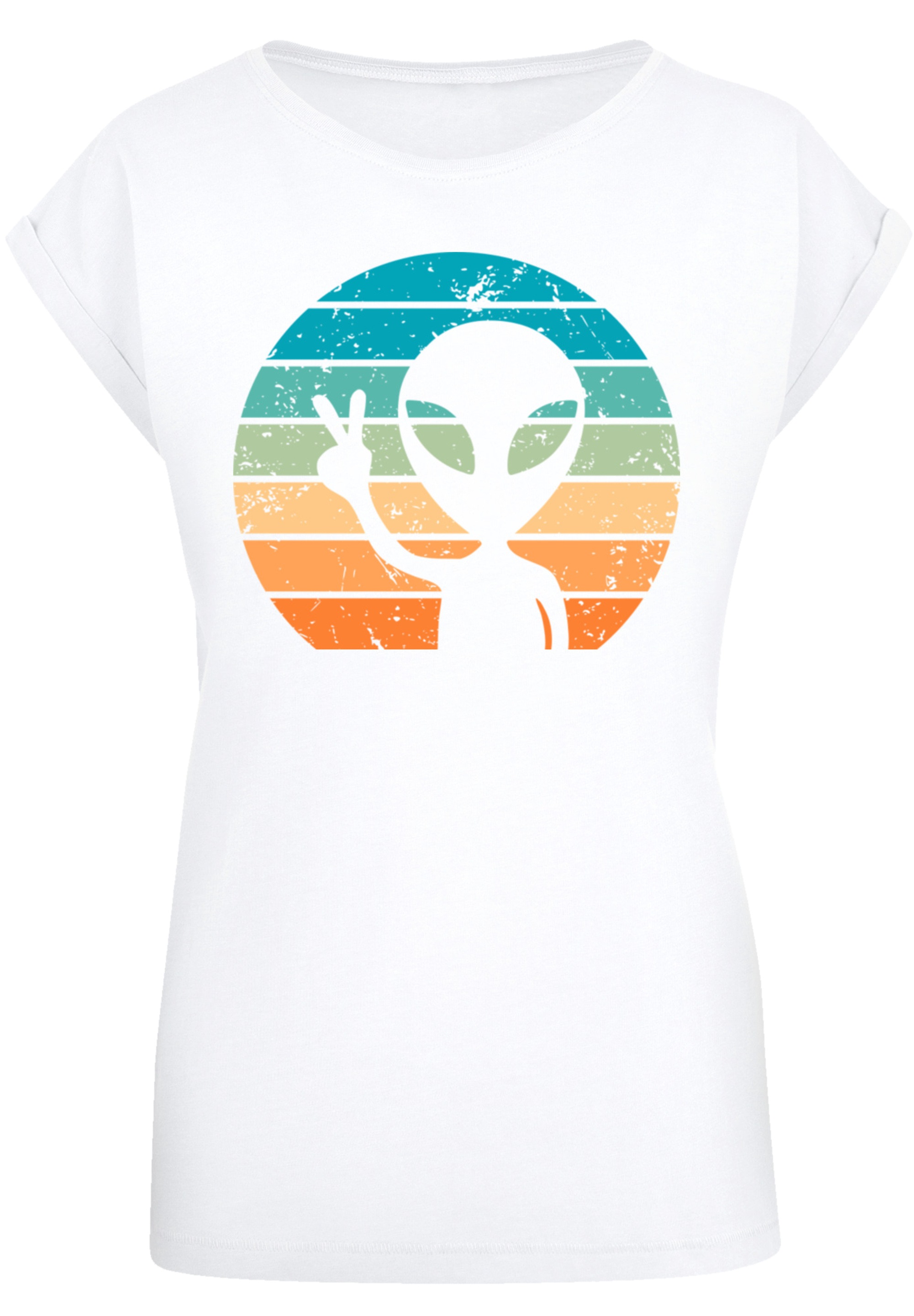 F4NT4STIC T-Shirt "Alien Piece Sonnenuntergang", Premium Qualität günstig online kaufen