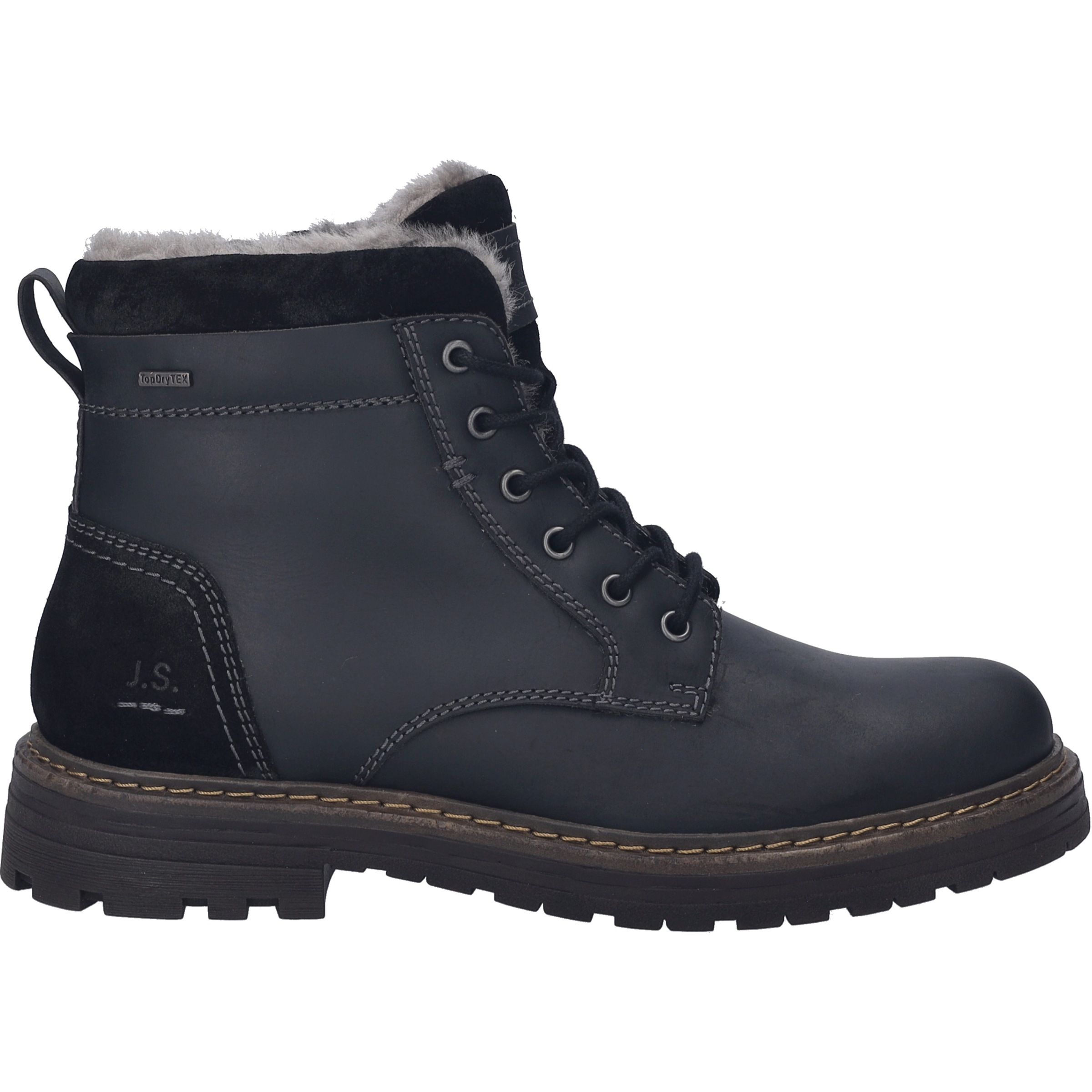 Josef Seibel Stiefelette »Curtis 50, schwarz«