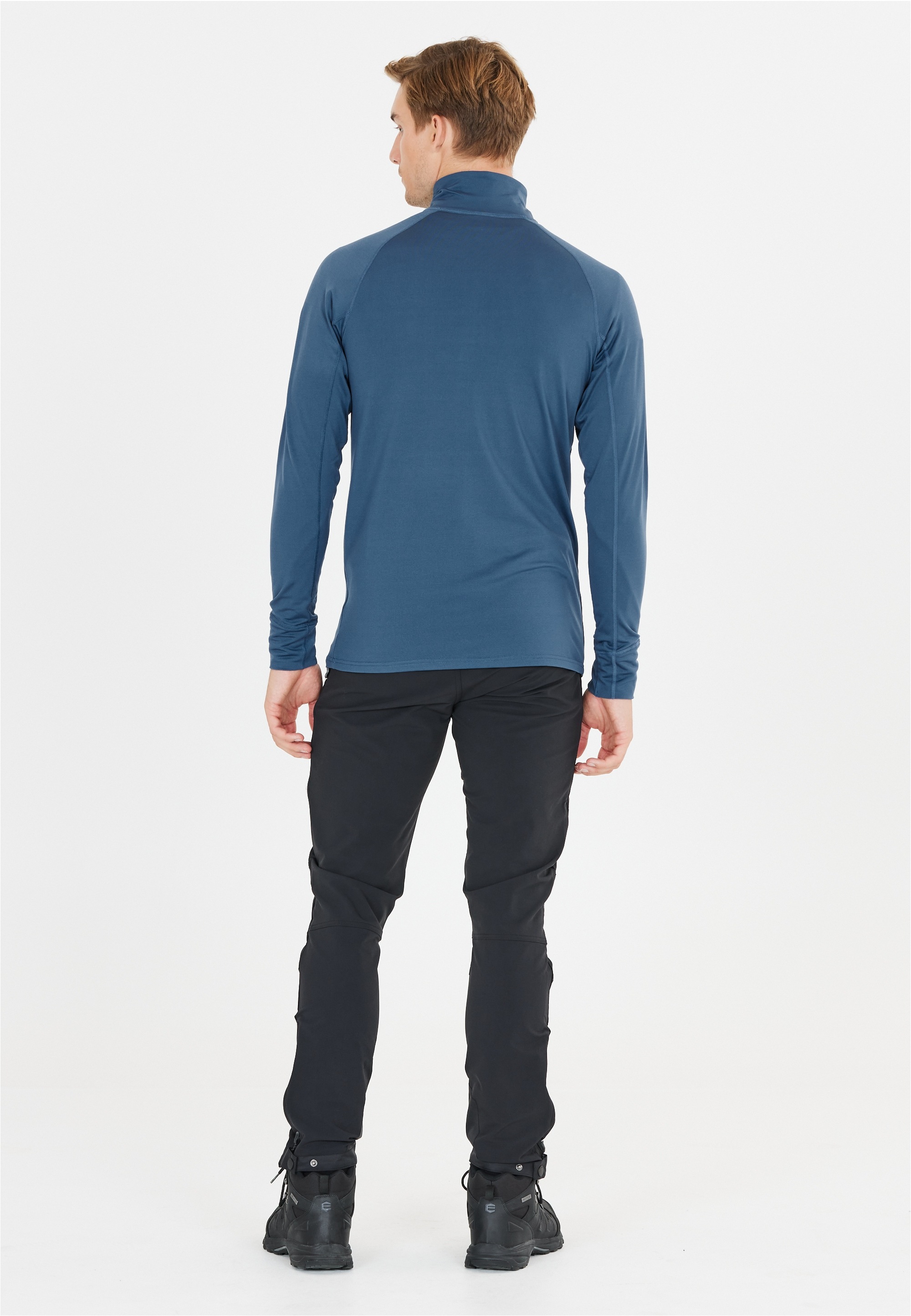 WHISTLER Langarmshirt »Baggio«, (1 tlg.), mit hochabschließendem Kragen