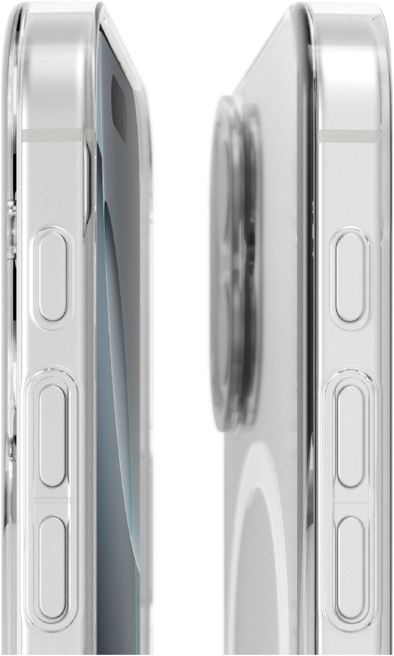 VONMÄHLEN Smartphone-Hülle »iPhone 16, Transparent Case Pro - Schutzhülle,Transparent«