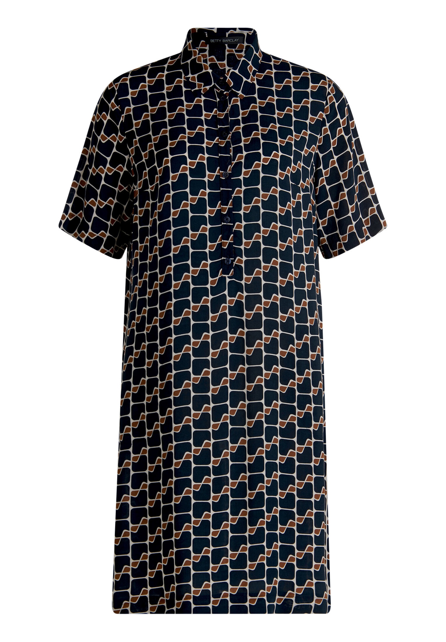 Betty Barclay Hemdblusenkleid »Damen mit Aufdruck« Nahttasche