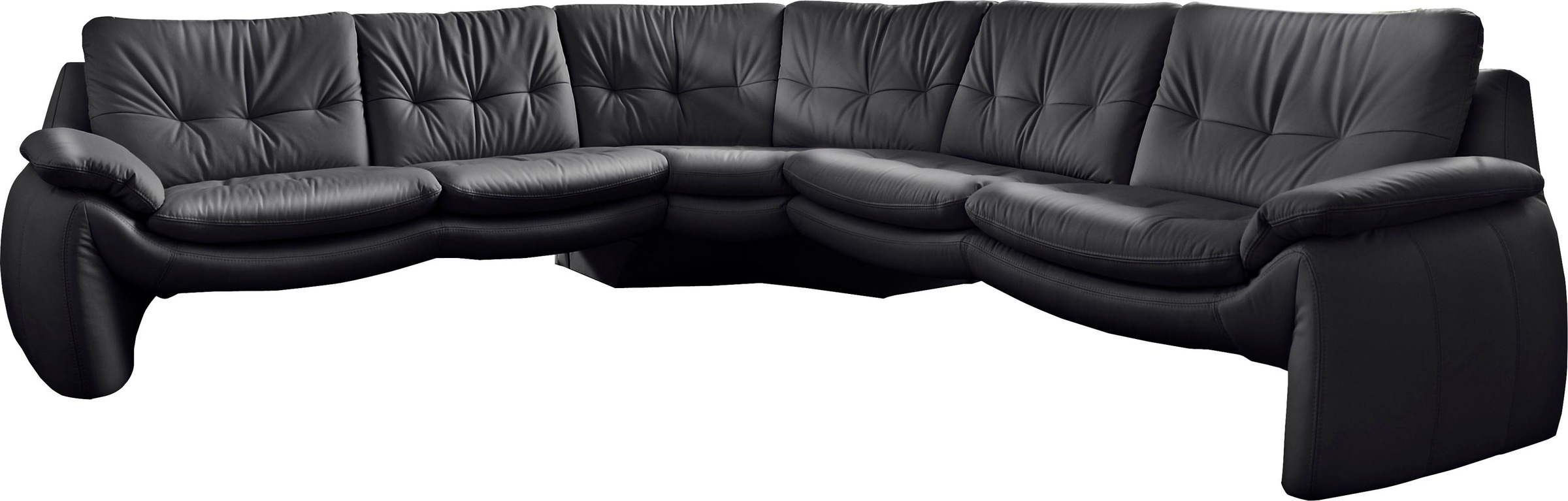 PLACES OF STYLE Ecksofa »Luna L-Form«, in einzigartiger Optik