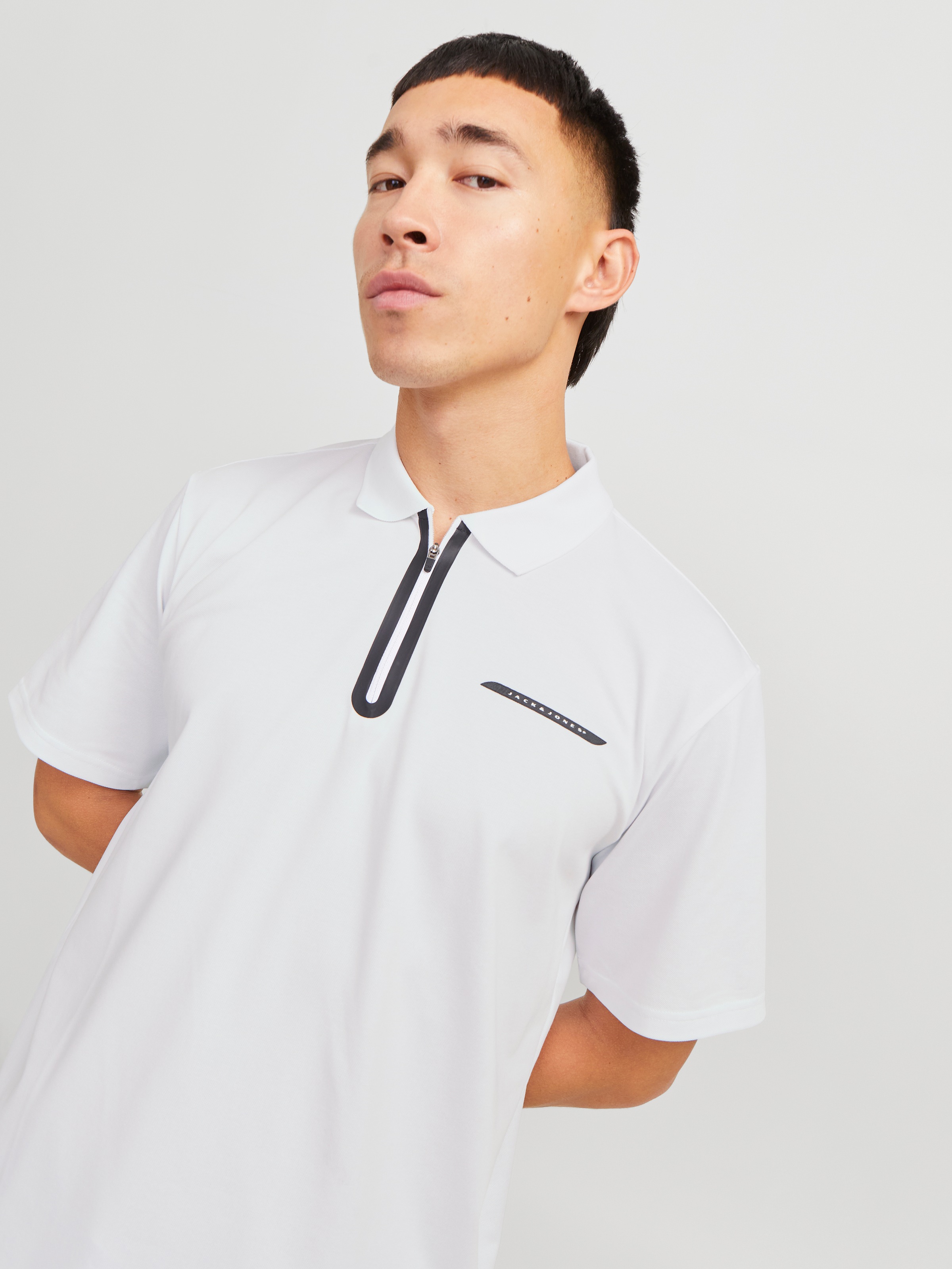 Jack & Jones Poloshirt "JCOFUSION PIQUE POLO SS SN" günstig online kaufen