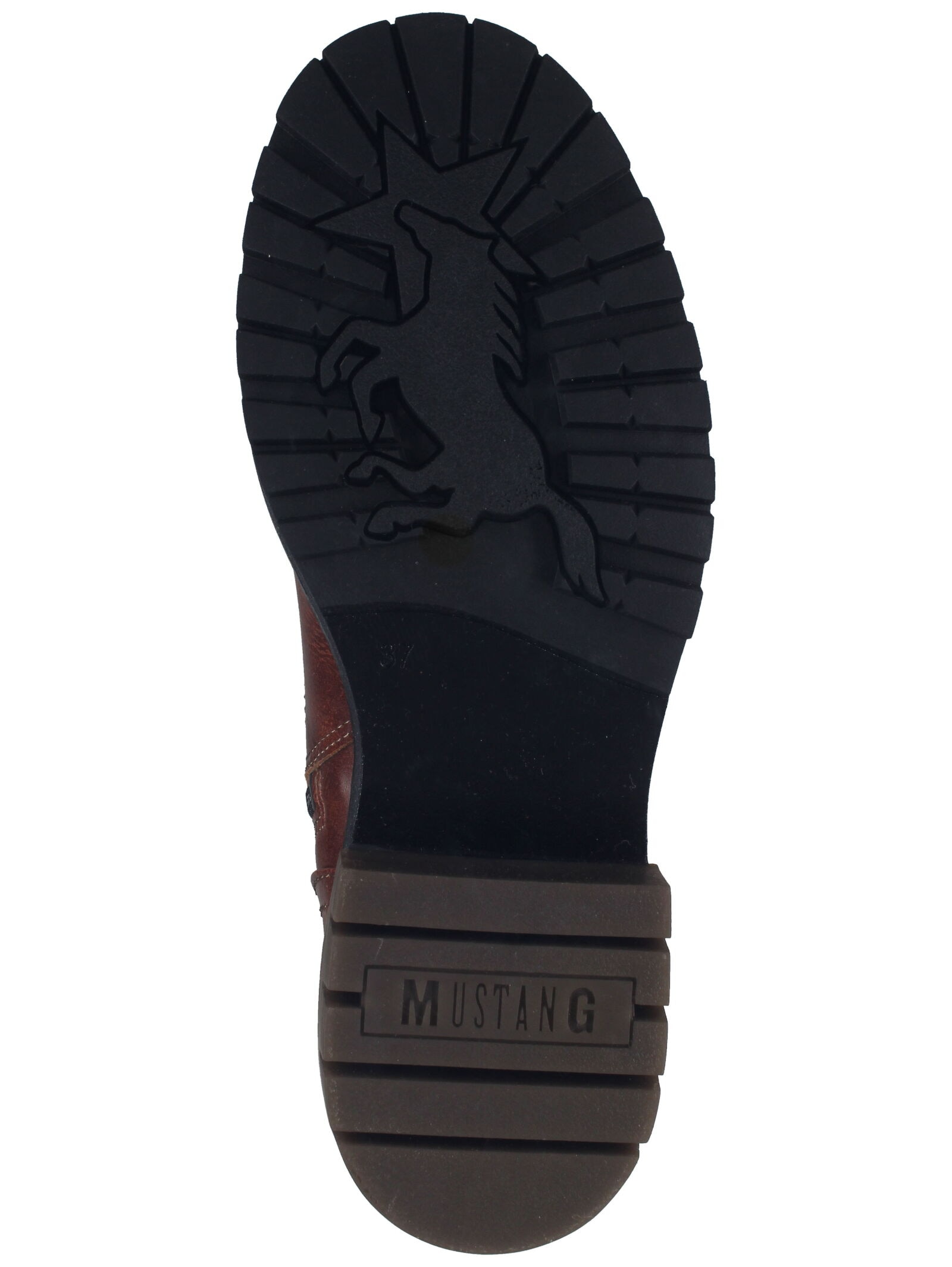 Mustang Shoes Schnürstiefelette »Mustang Shoes Stiefelette Lederimitat«