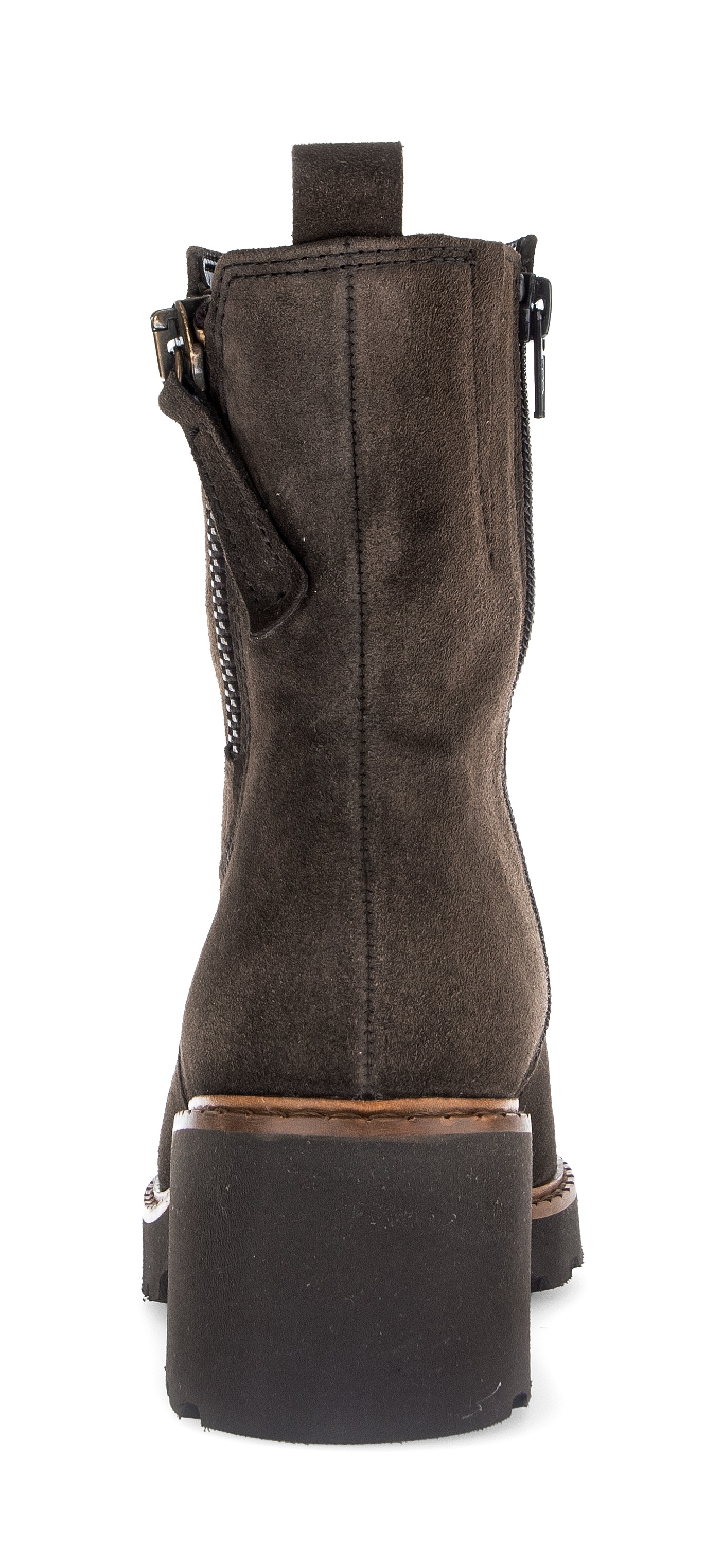 Gabor Stiefelette »TUNIS«, Blockabsatz, Herbstboots mit Zierreißverschluss außen, G-Weite