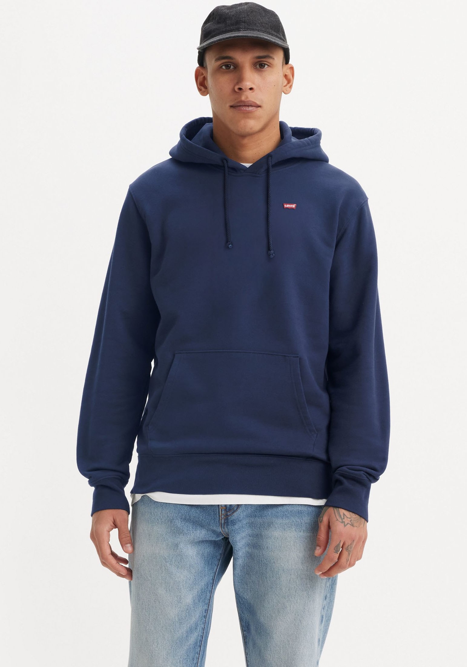 Levis "NEW ORIGINAL HOODIE", mit kleinem Batwing-Logo günstig online kaufen
