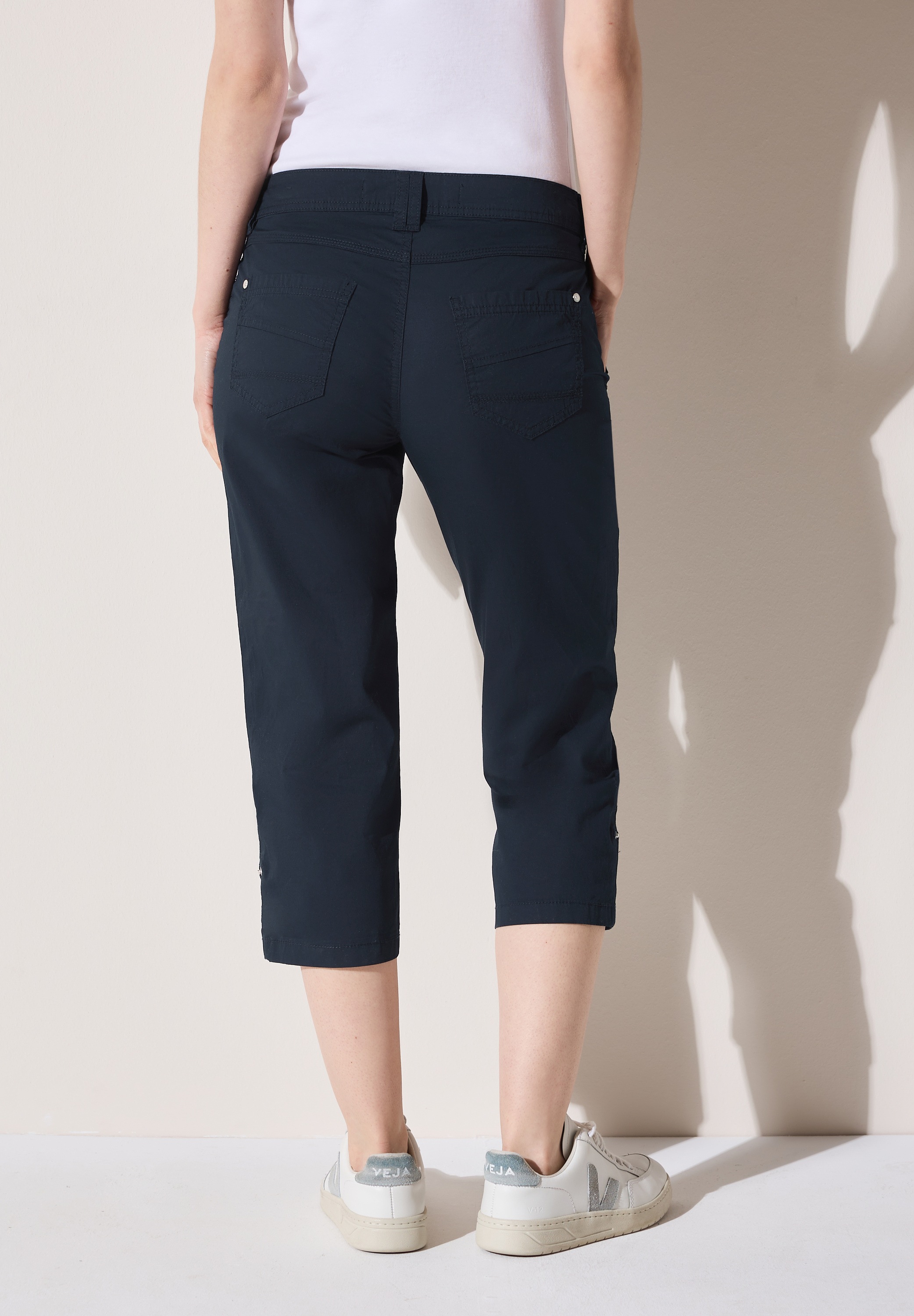 Cecil 3/4-Hose aus Baumwolle mit Stretchanteil günstig online kaufen