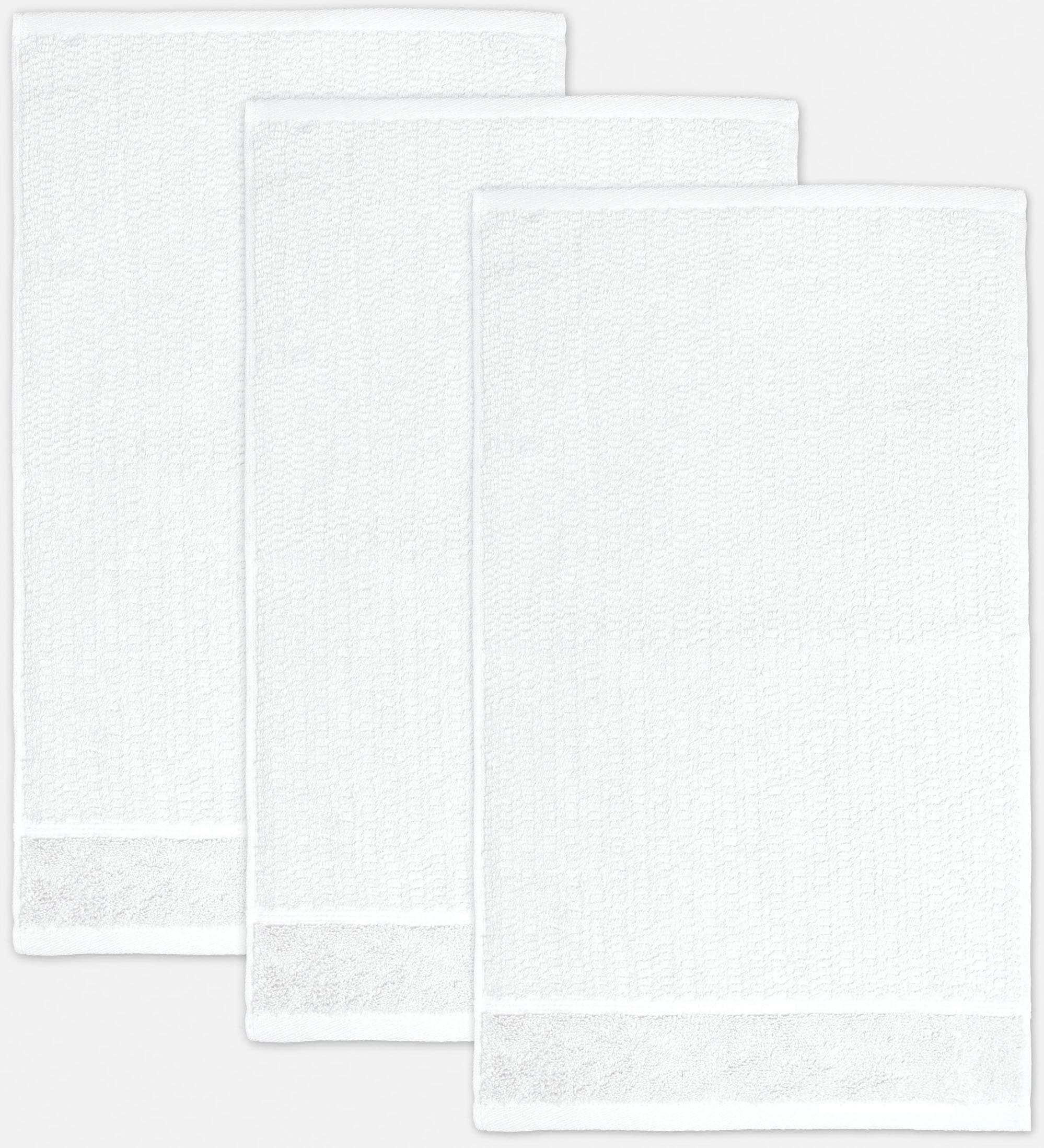 Möve for frottana Gästehandtücher "Pearl" mit Perloptik günstig online kaufen