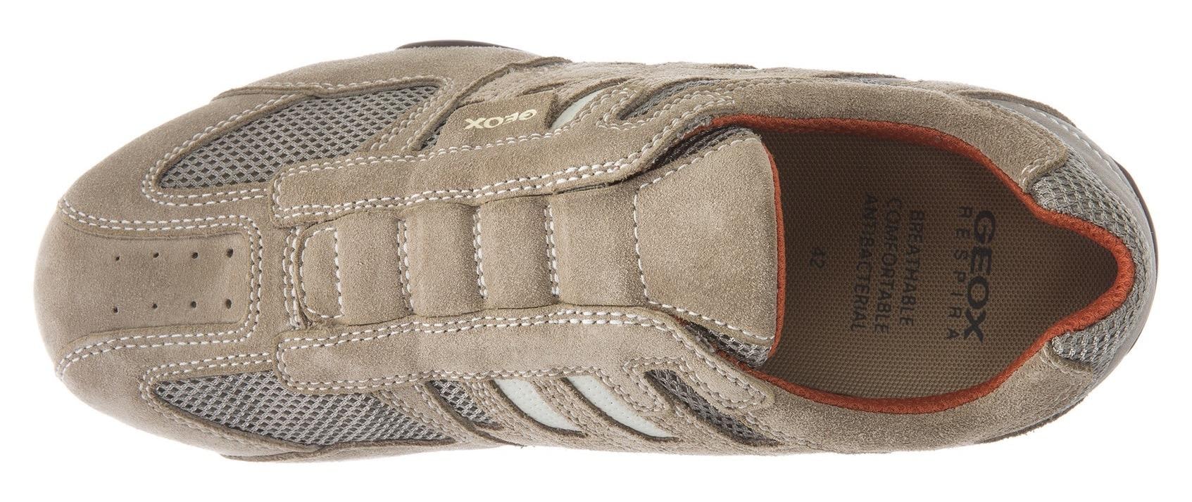 Geox Slip-On Sneaker »UOMO SNAKE«, Freizeitschuh, Slipper mit Geox Spezial Membran