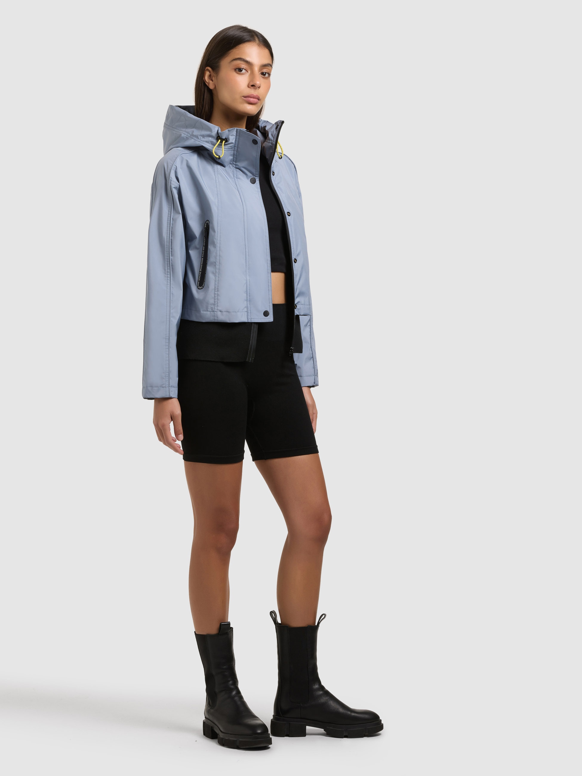 khujo Blouson »AMELIA« mit Kapuze